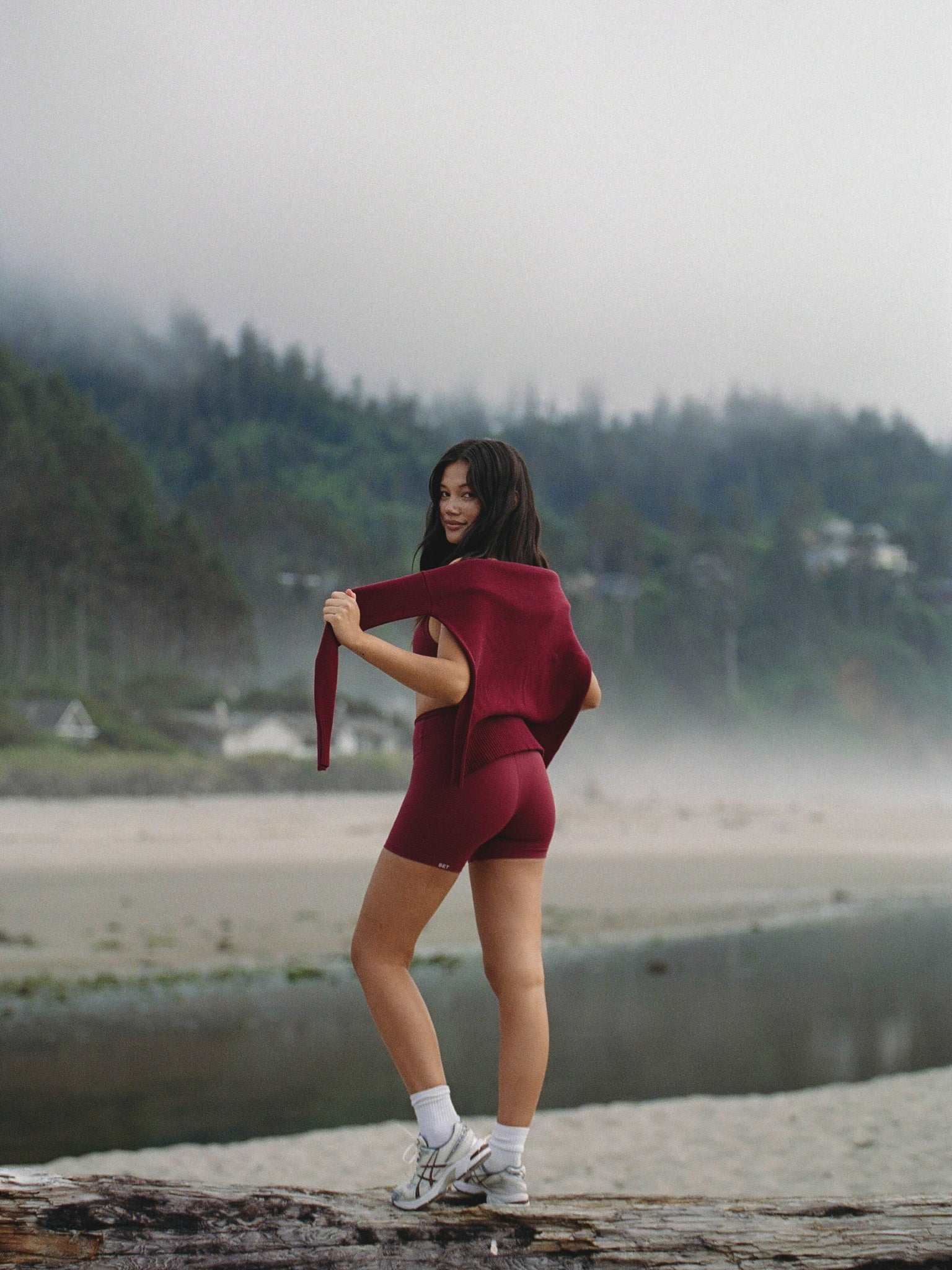 Alternative view of Breathe 1.0 Parke Shorts - Rhubarb