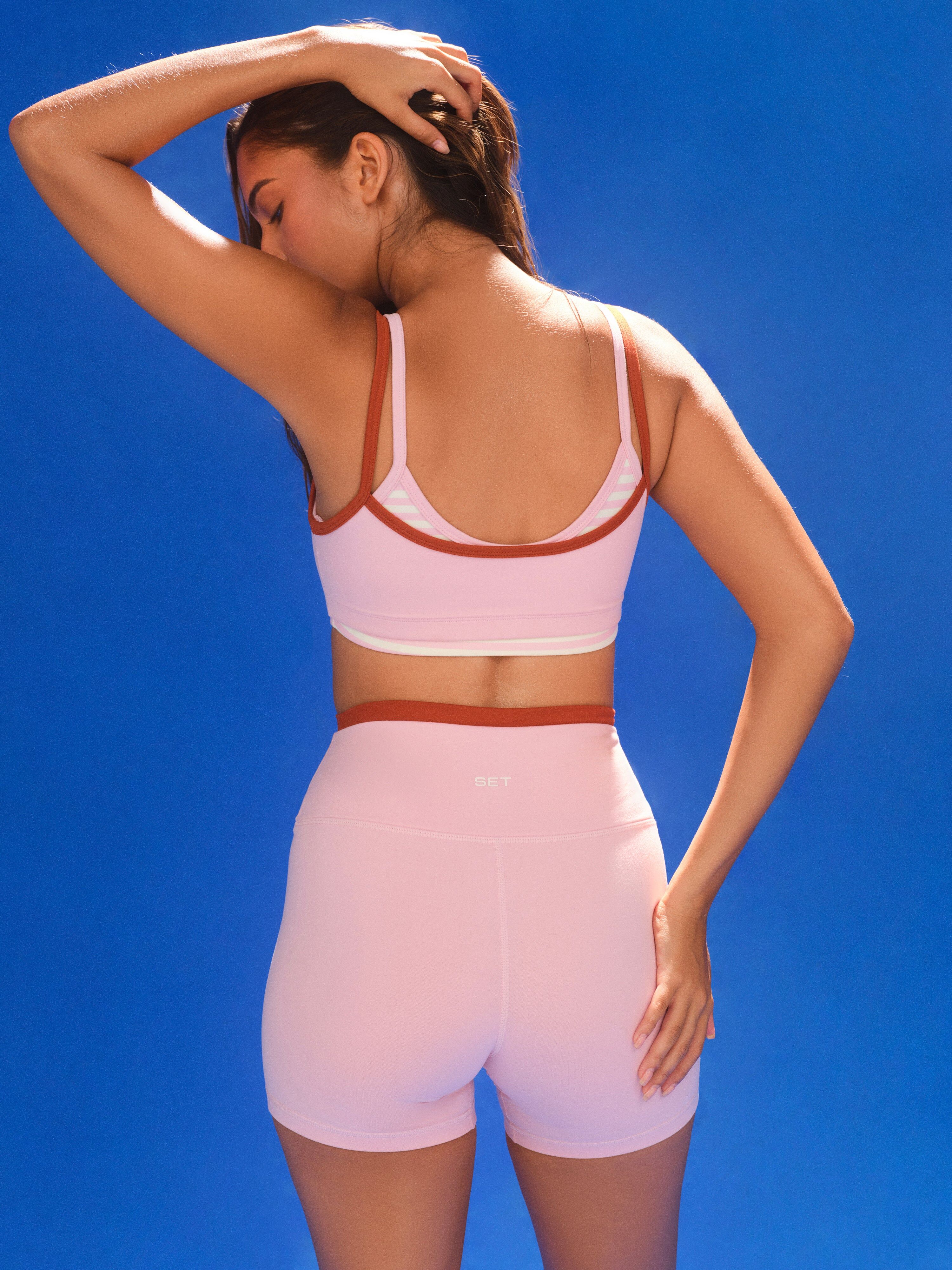 Formcloud Cloud Stripe Training Crop Cami - Saint-Tropez - Image 3