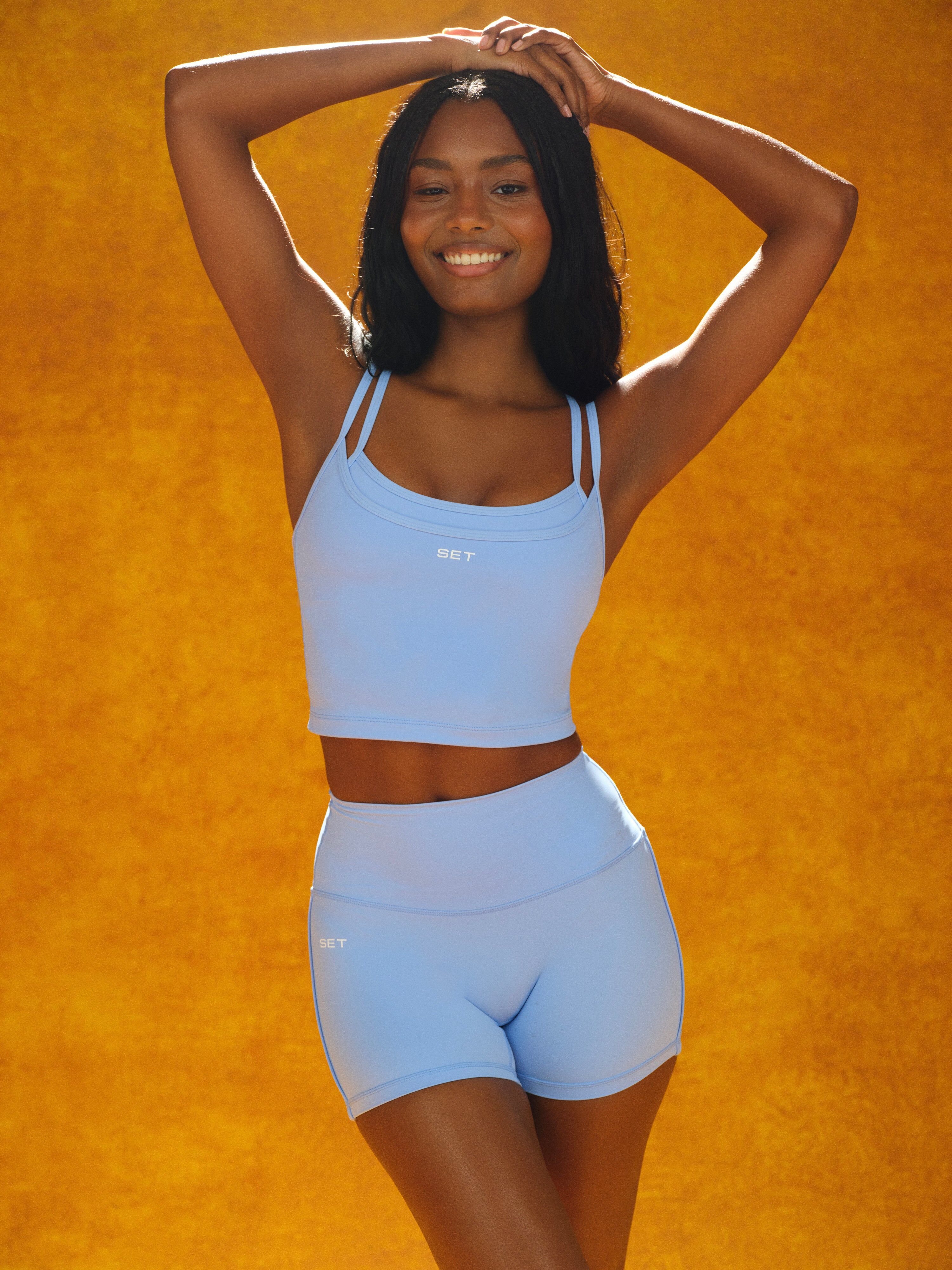 Aeraline Breathe Cross Cami - Popsicle