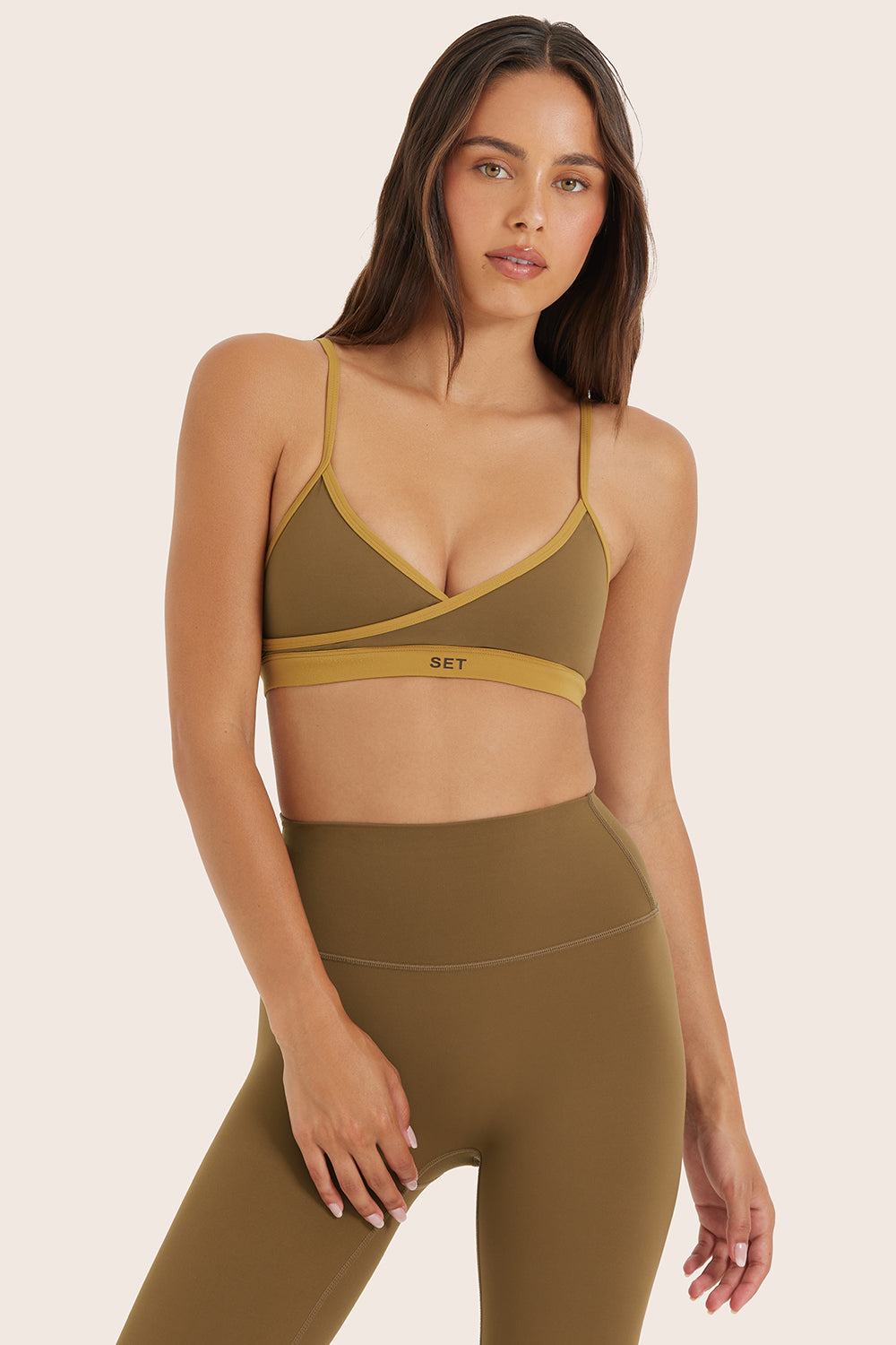 Breathe 1.0 Pipeline Bra - Otter
