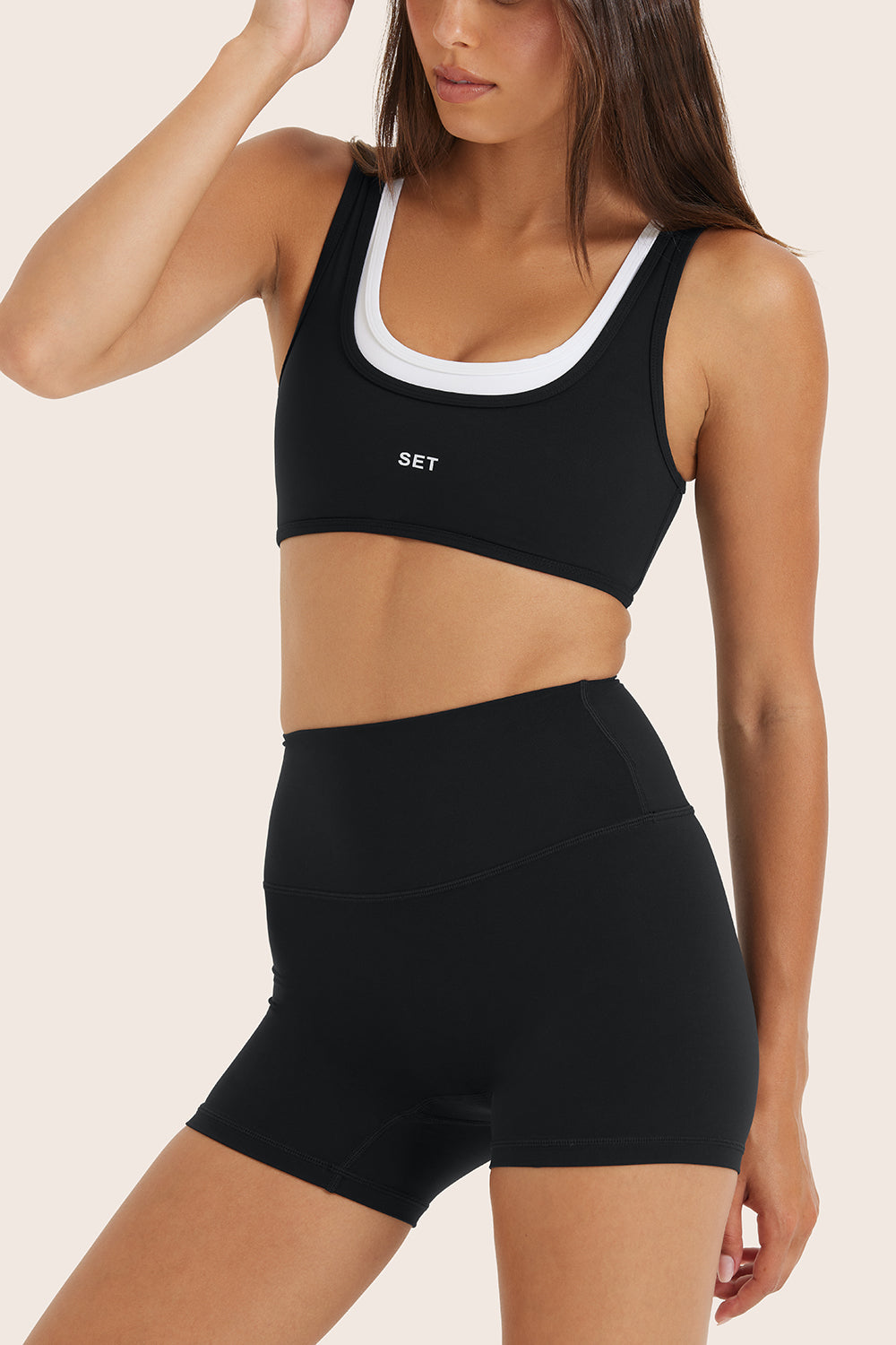Alternative view of Breathe 1.0 Layer Scoop Bra - Orca