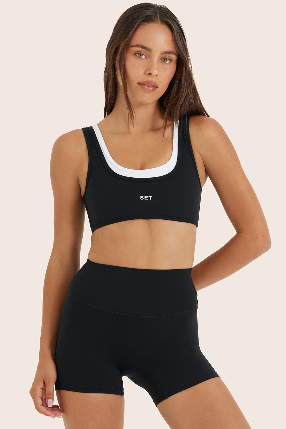 Breathe 1.0 Layer Scoop Bra - Orca - Image 3