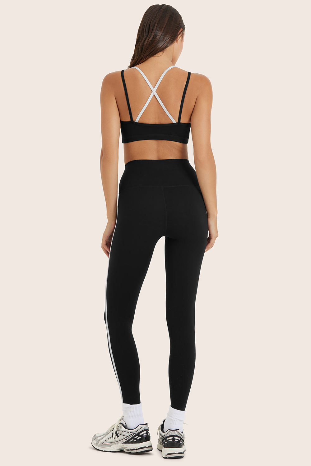 Sportbody (Bloopers) Sporty High-Rise Stripe Leggings - Orca - Image 4