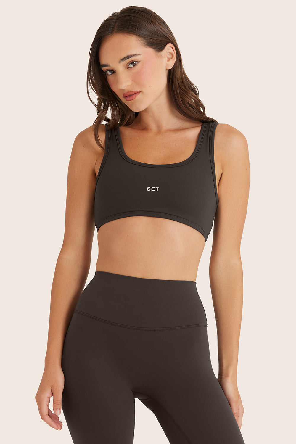 Breathe 1.0 Scoop Bra - Birthday Espresso