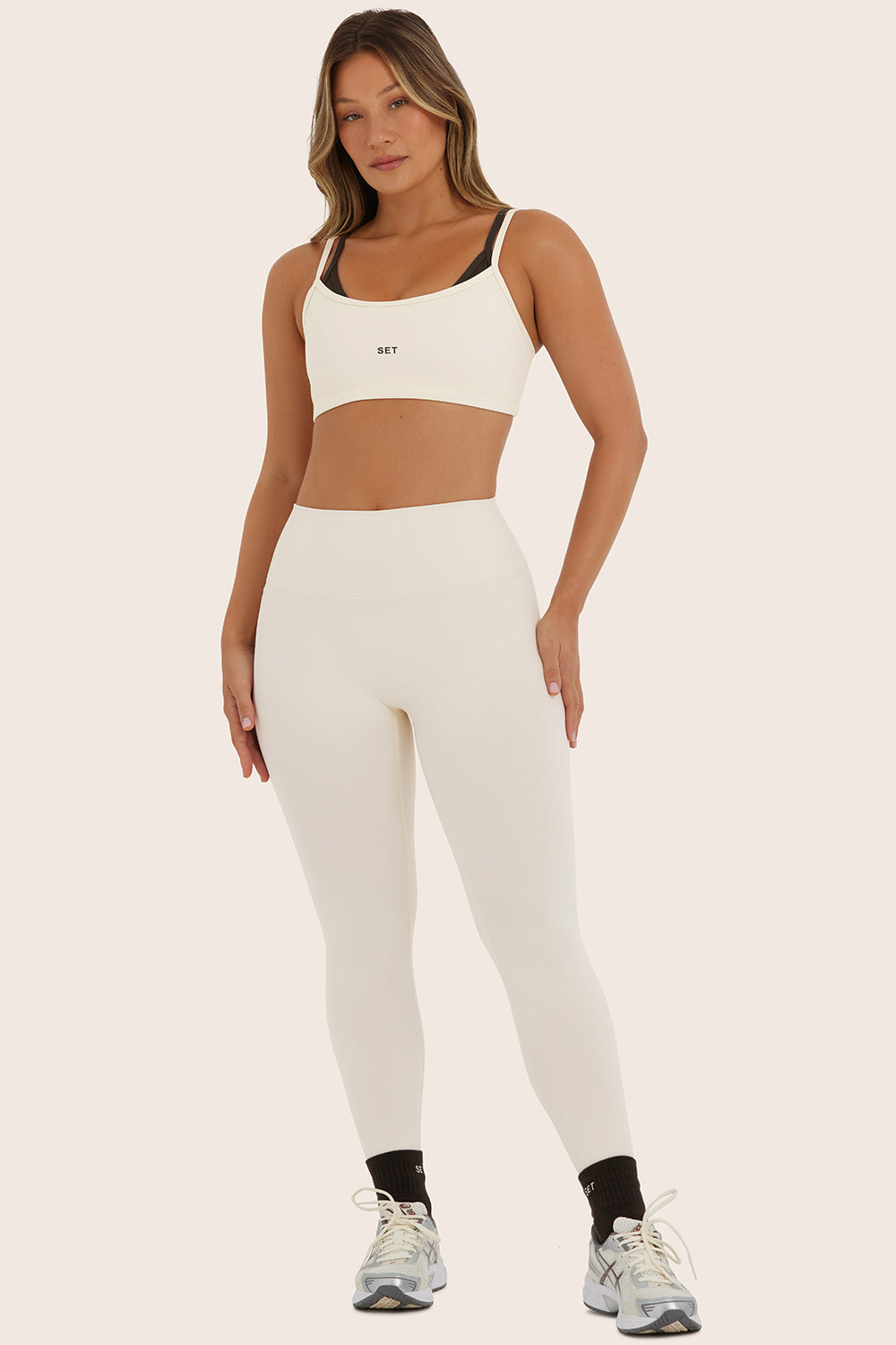 Alternative view of Breathe 1.0 High-Rise Leggings - Leche