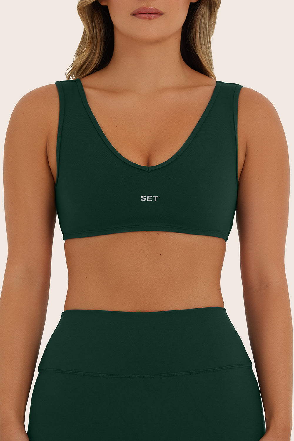 Alternative view of Sportbody Sporty Dip Bra - Beetle