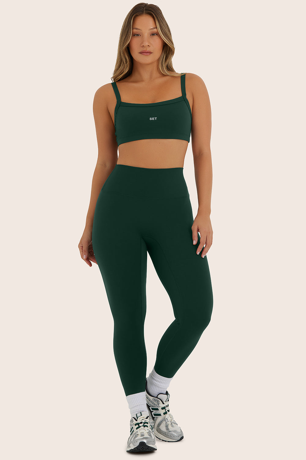 Alternative view of Sportbody Sporty High-Rise Leggings - Beetle