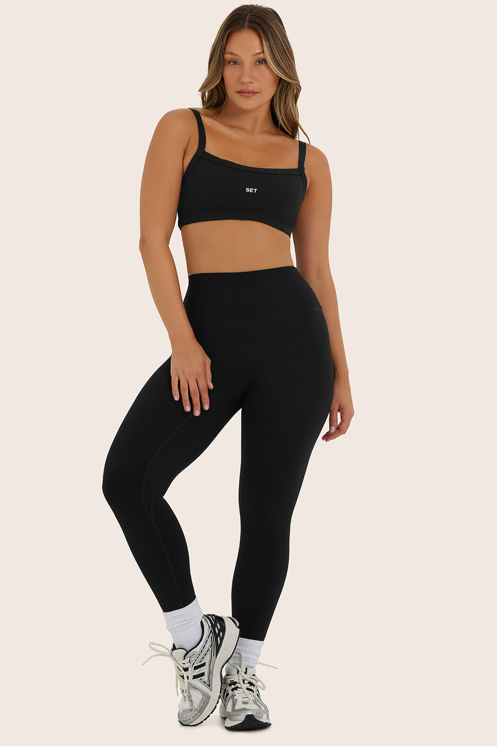 Alternative view of Sportbody Sporty High-Rise Leggings (Old)- Onyx