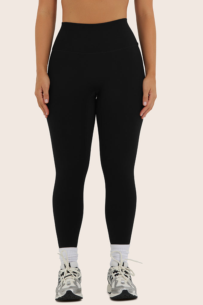Sportbody Sporty High-Rise Leggings (Old)- Onyx
