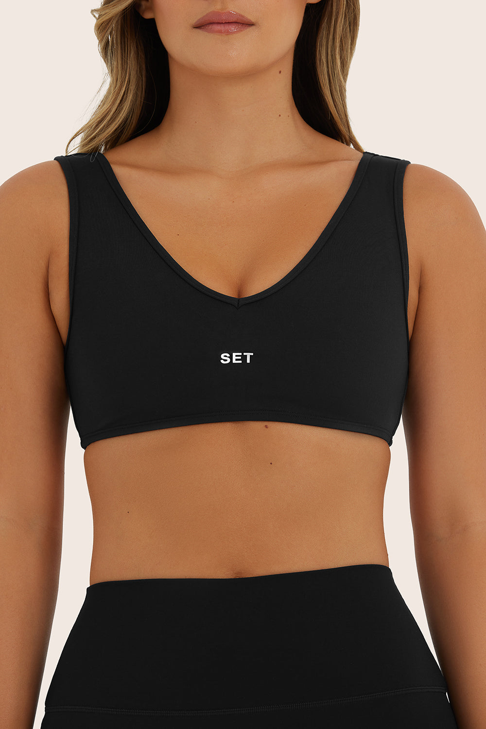 Alternative view of Sportbody Sporty Dip Bra - Onyx