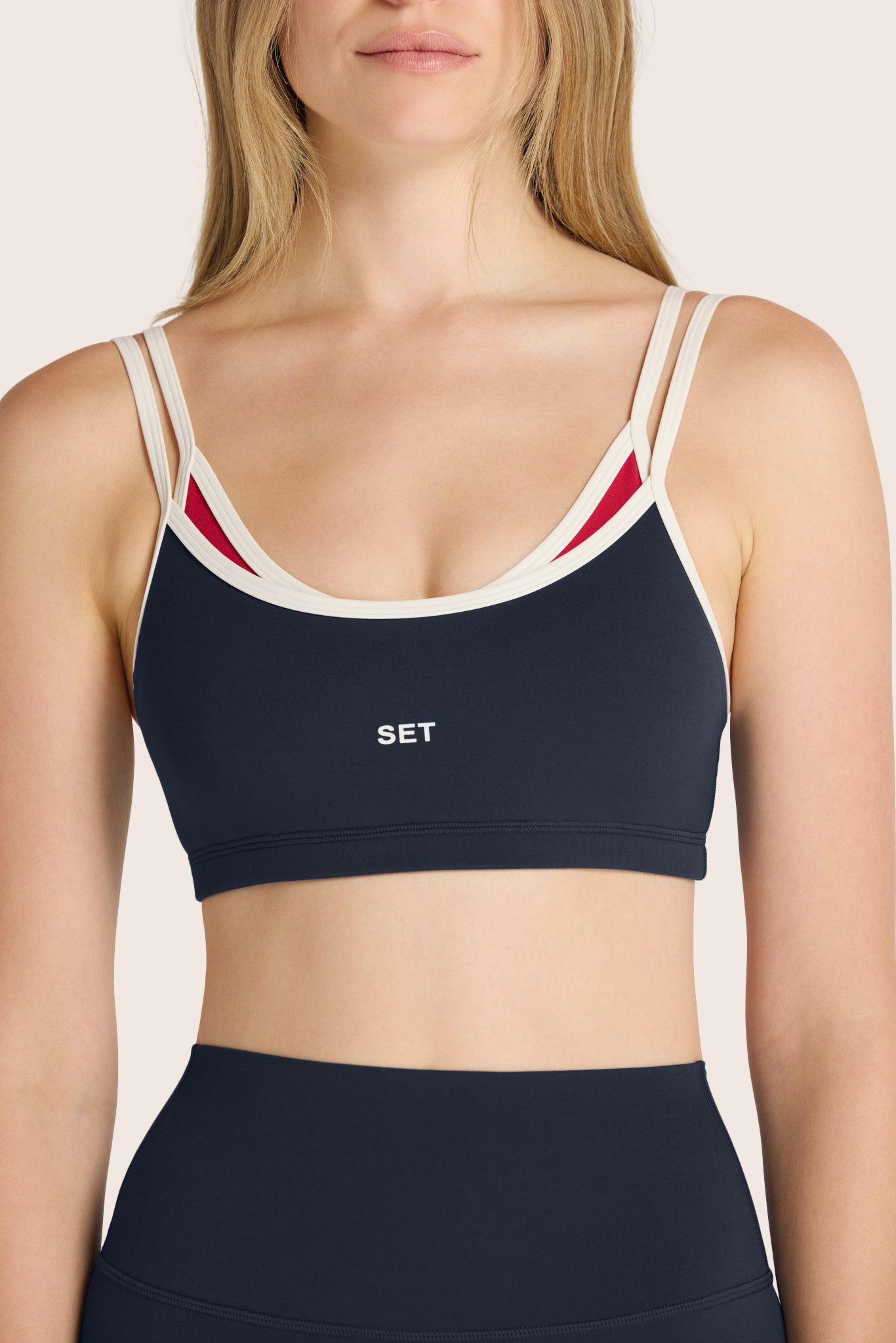 Breathe 1.0 Layered Move Bra - Anchor - Image 3