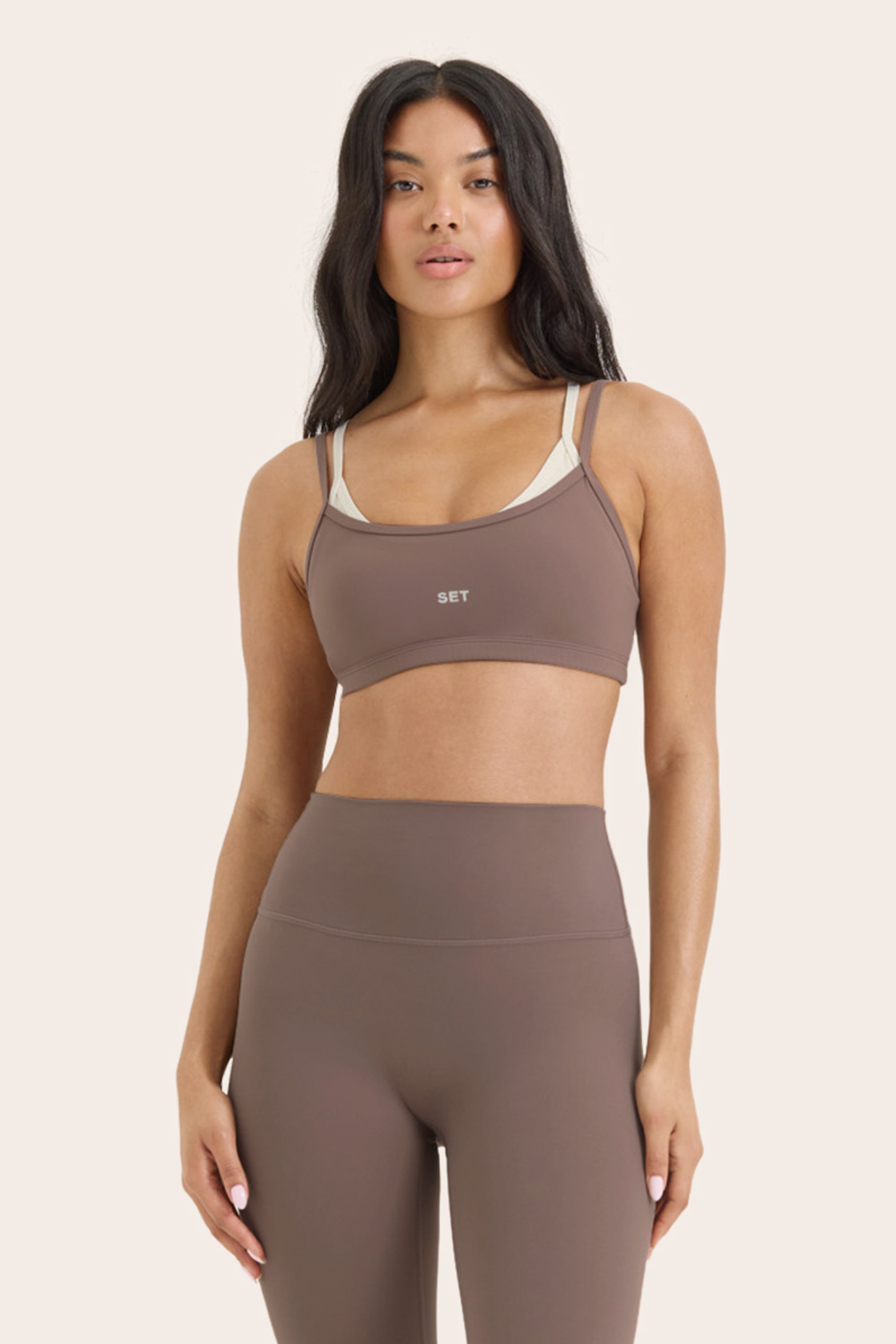 Breathe 1.0 Layered Move Bra - Canoe