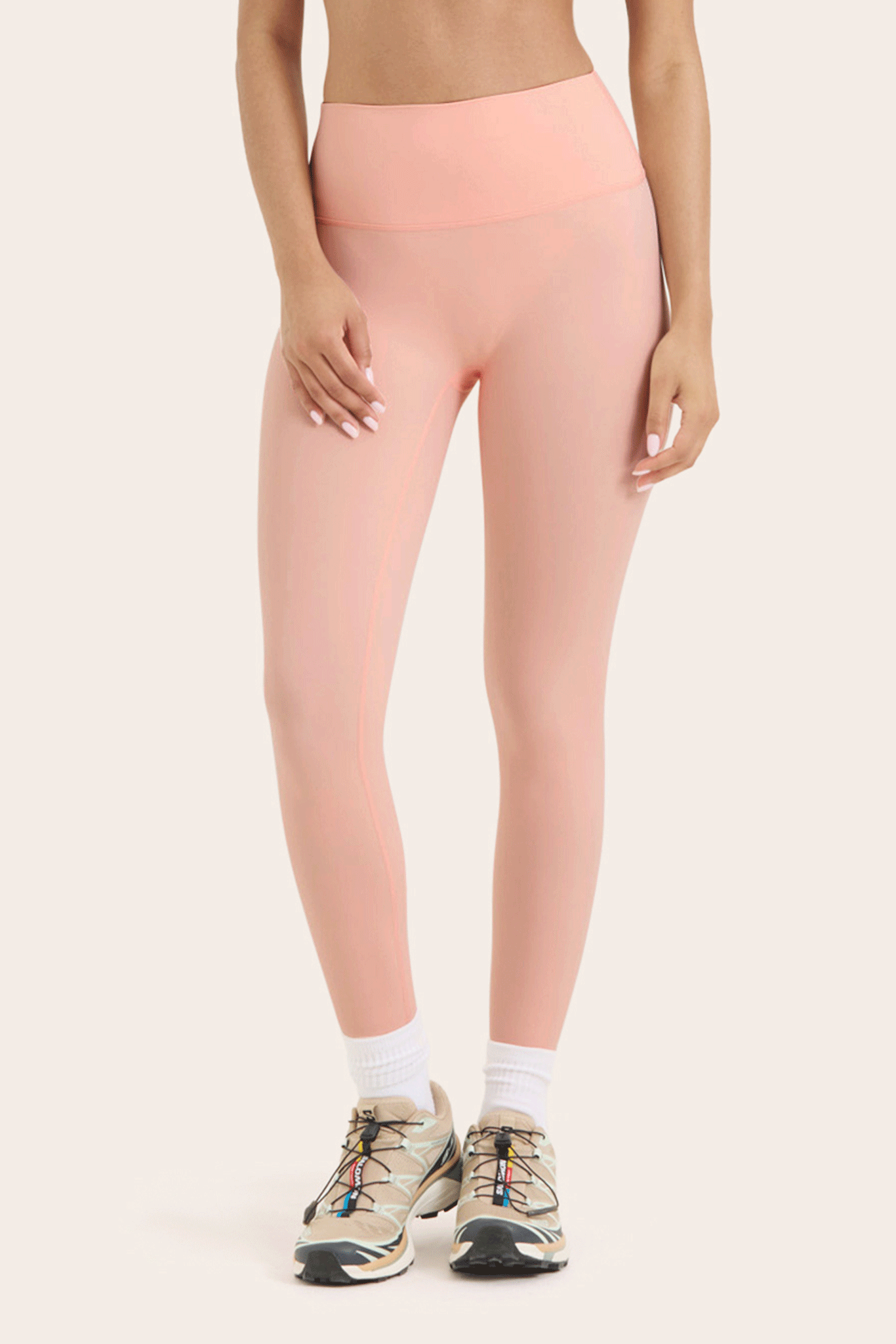 Breathe 1.0 High-Rise Leggings - Peach