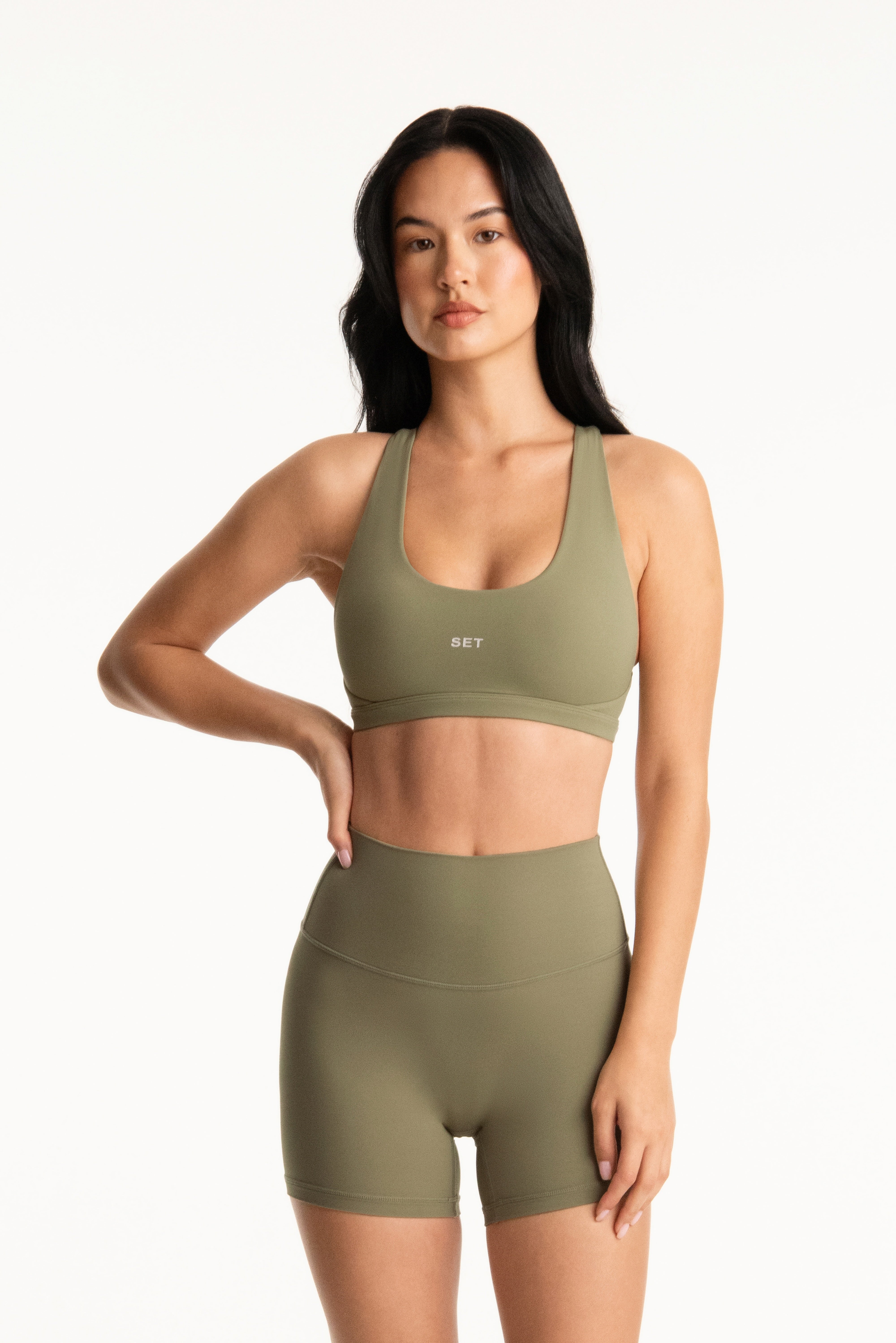 Breathe 1.0 Parke Pose Bra - Beachgrass