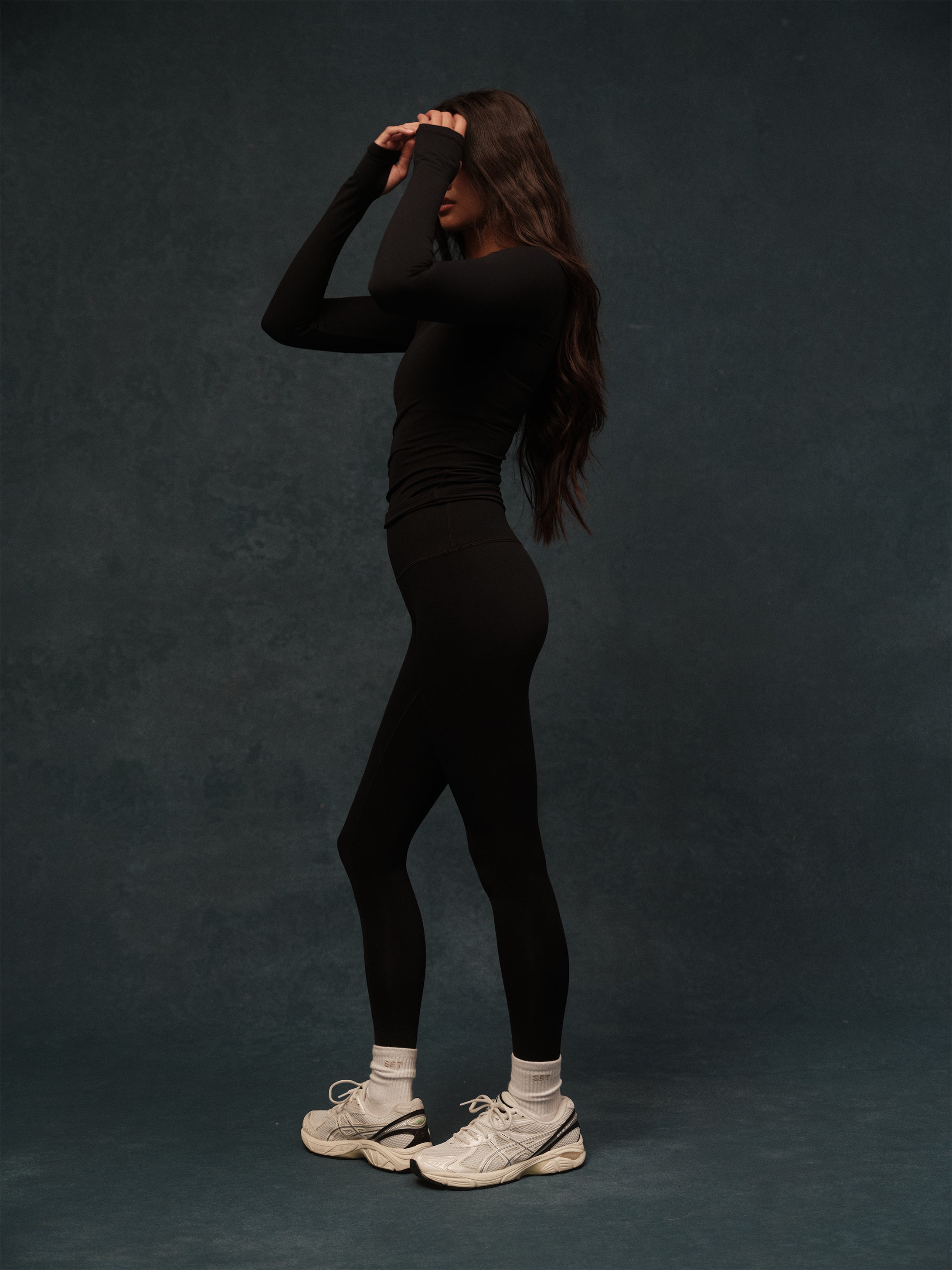 Alternative view of Breathe 1.0 High-Rise Leggings - Orca