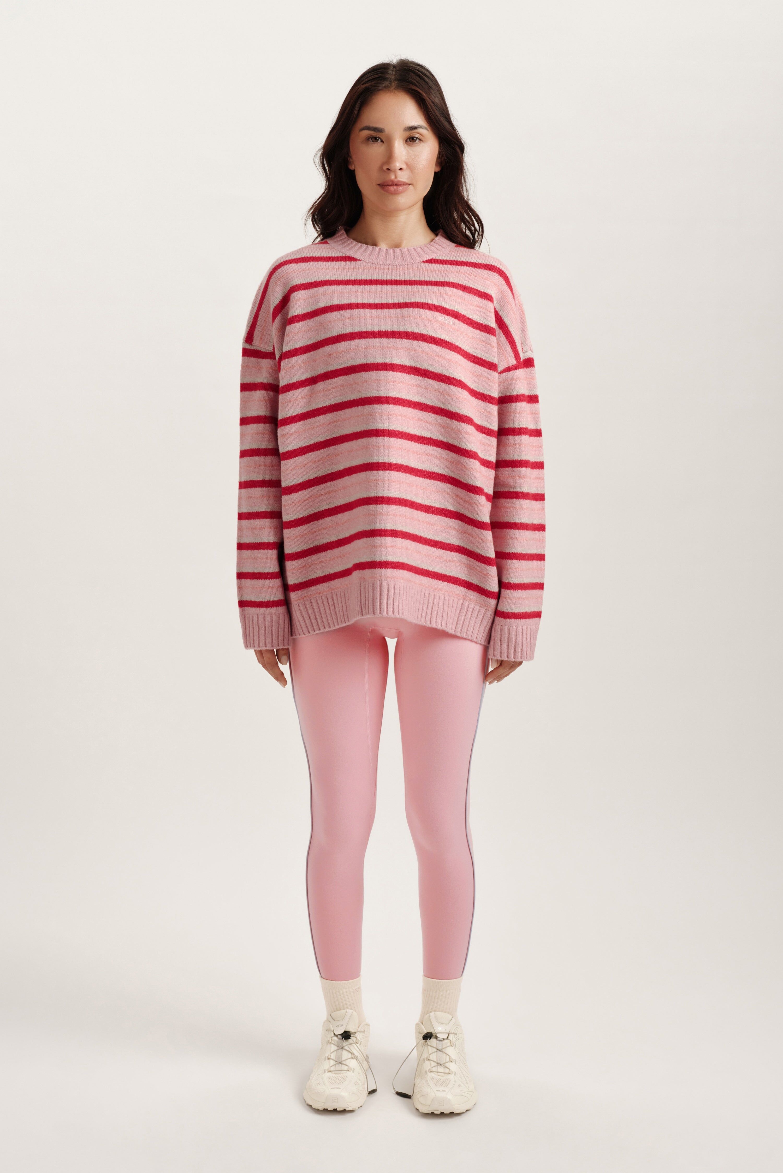 Studio Knit Studio Knit Crewneck - Blush - Image 3
