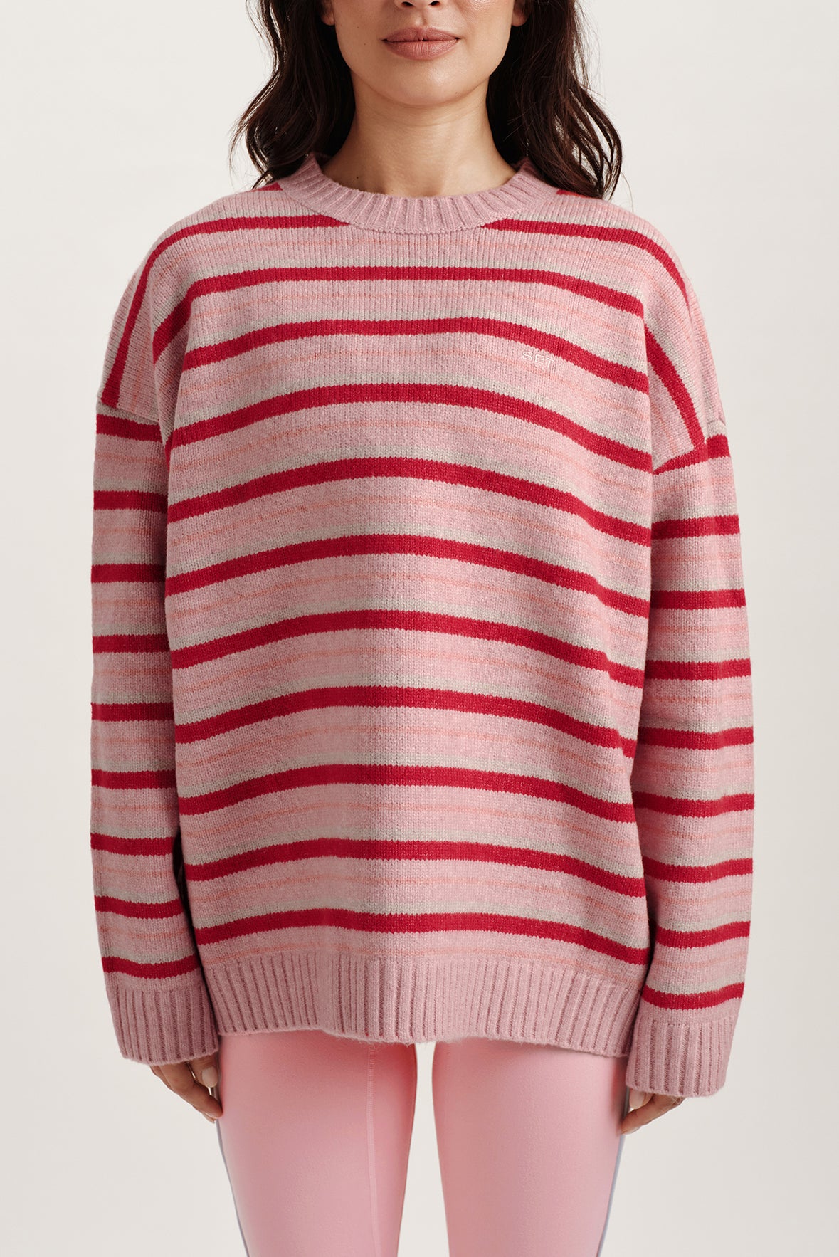 Studio Knit Studio Knit Crewneck - Blush - Image 5