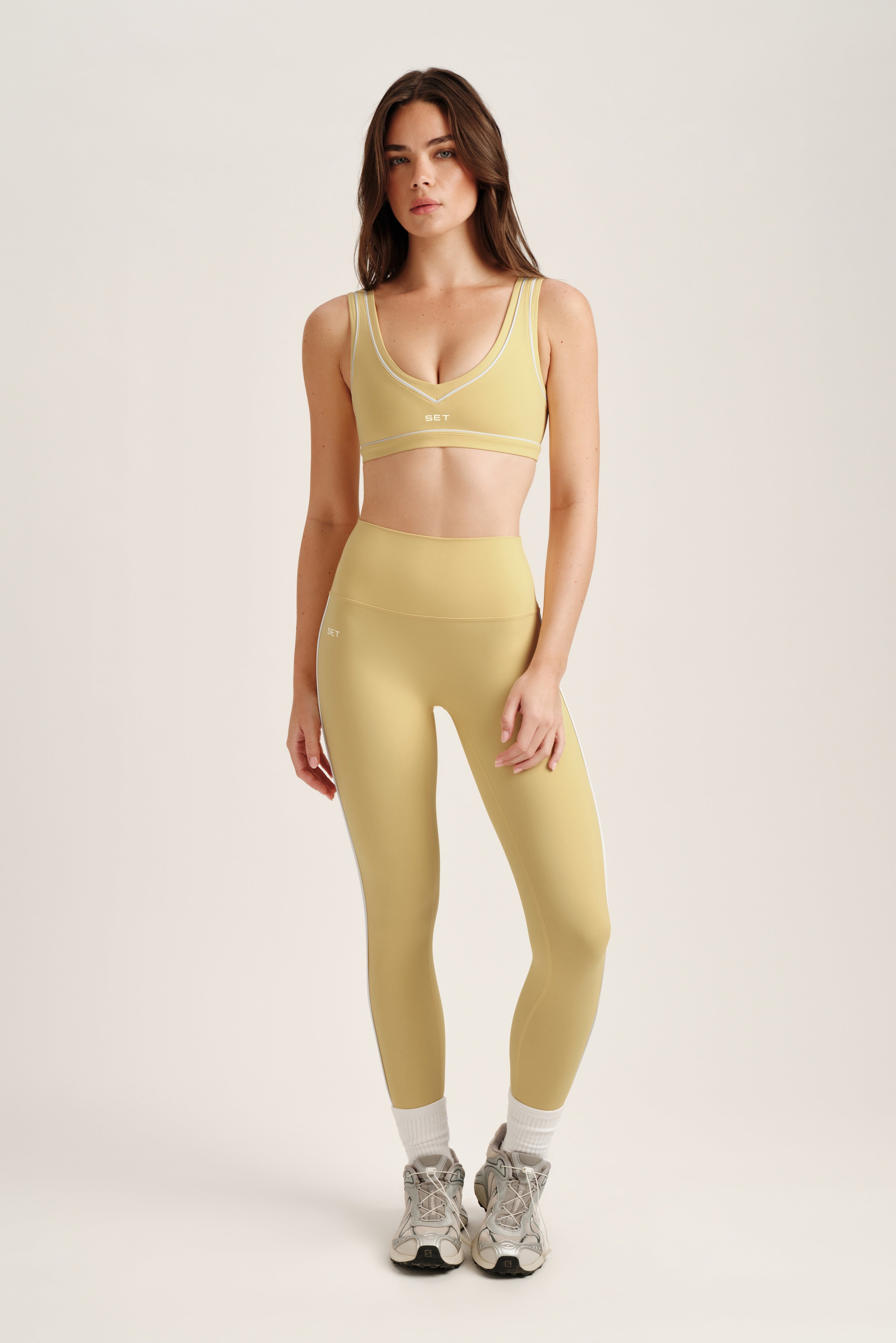 Alternative view of Breathe 1.0 Pipe Leggings - Butter