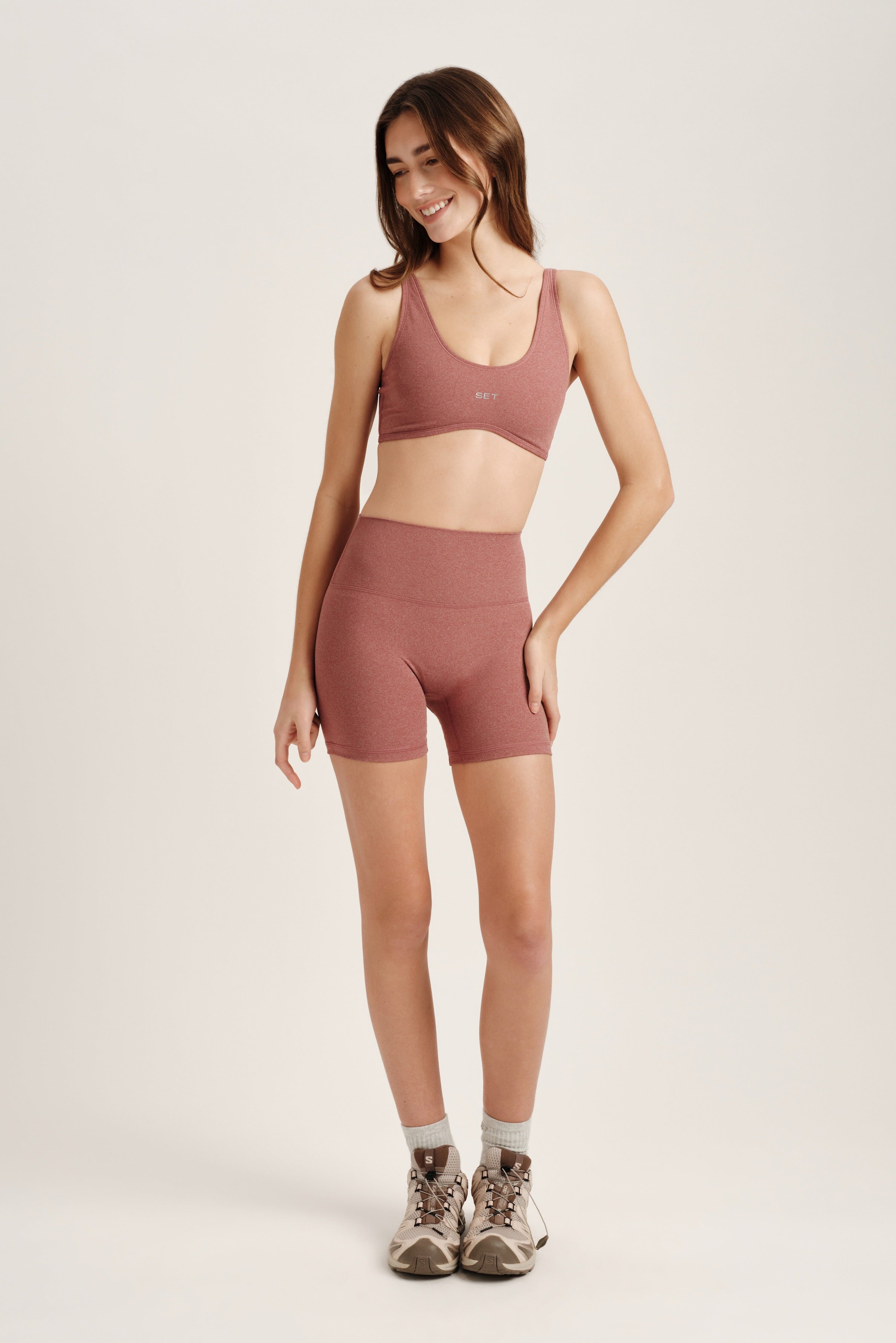 Sportbody Sporty Shorts - Sepia - Image 3