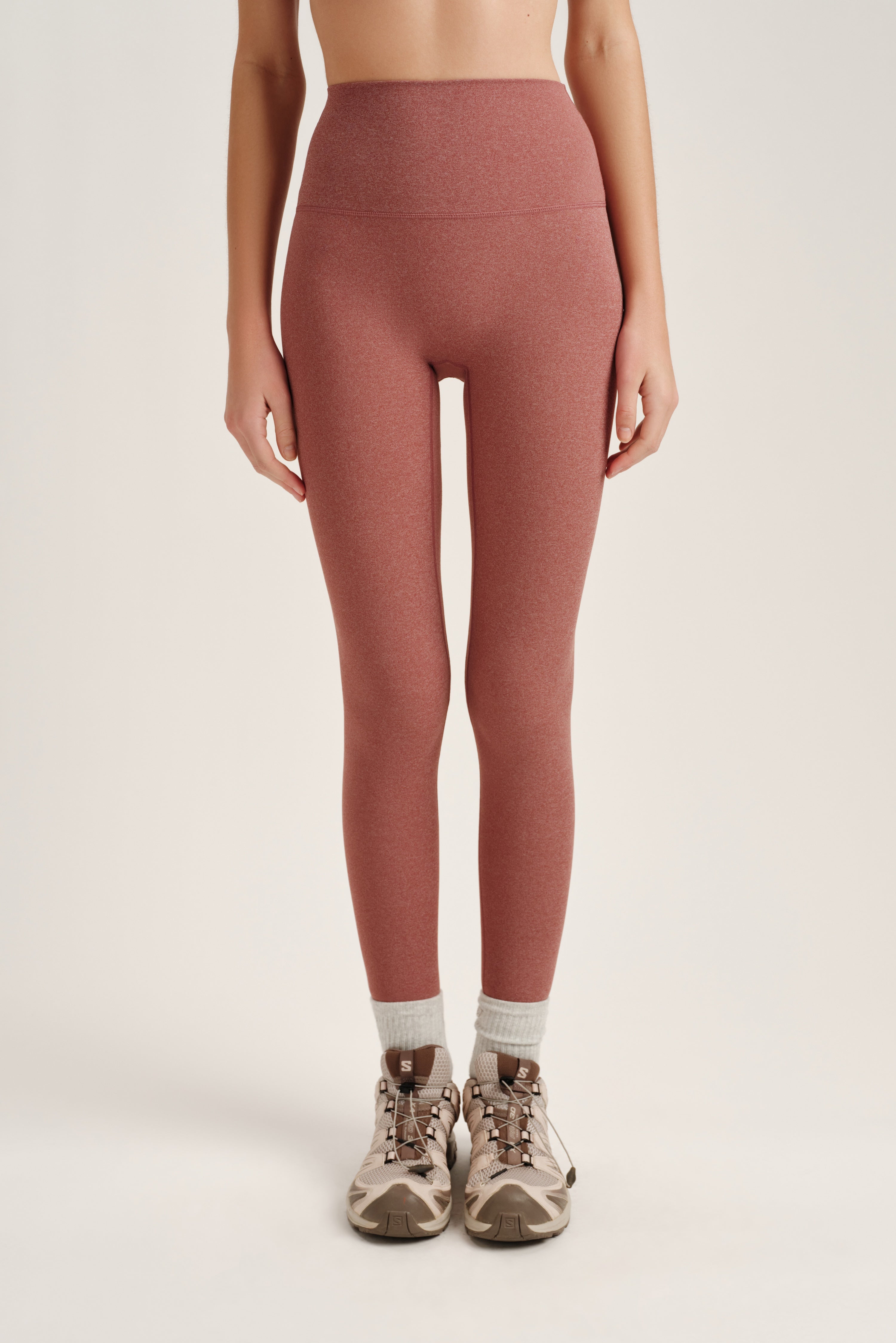 Alternative view of Sportbody Sporty High-Rise Leggings - Sepia