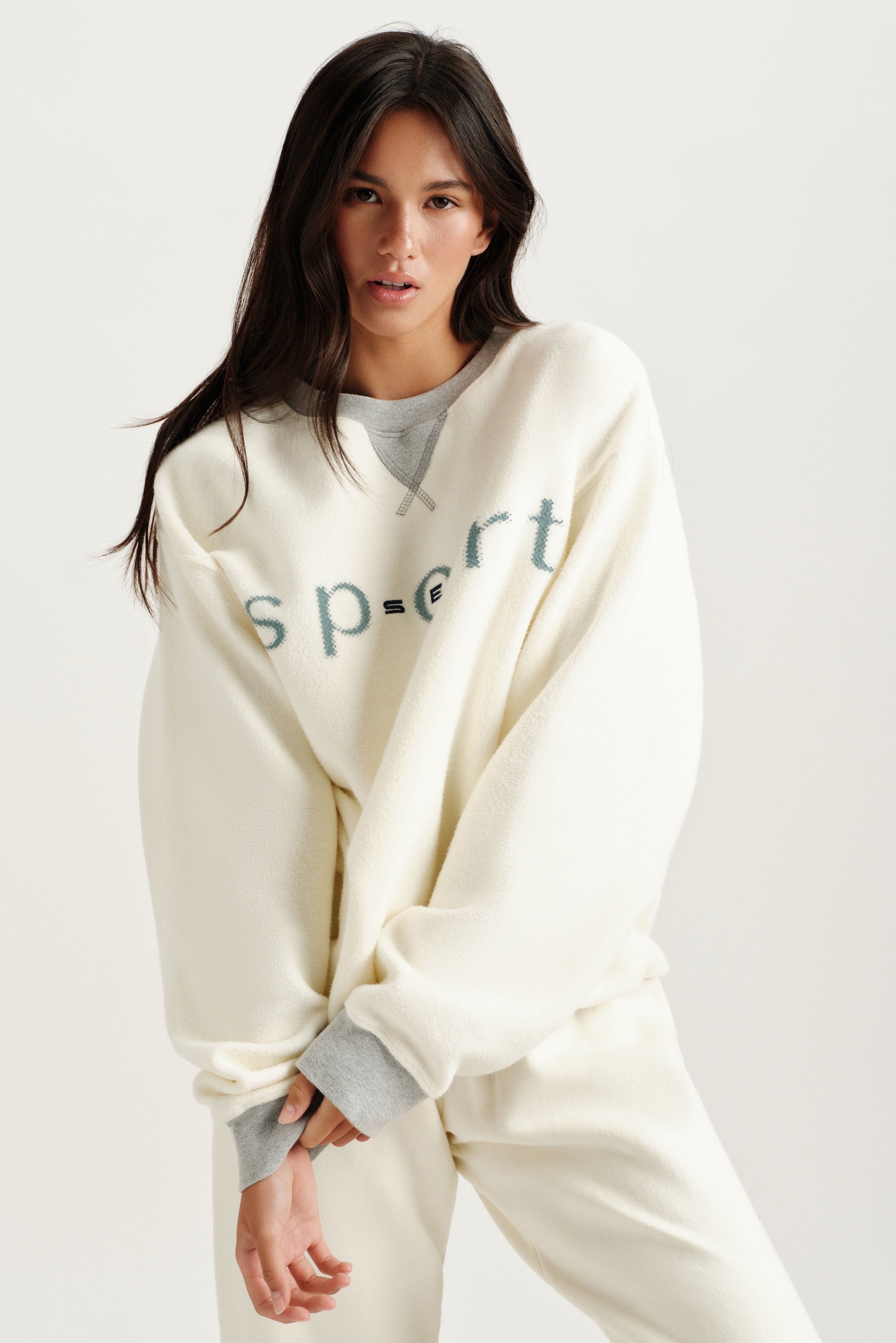 Alternative view of Midweight Sweats Staple Vintage Crewneck - Worn