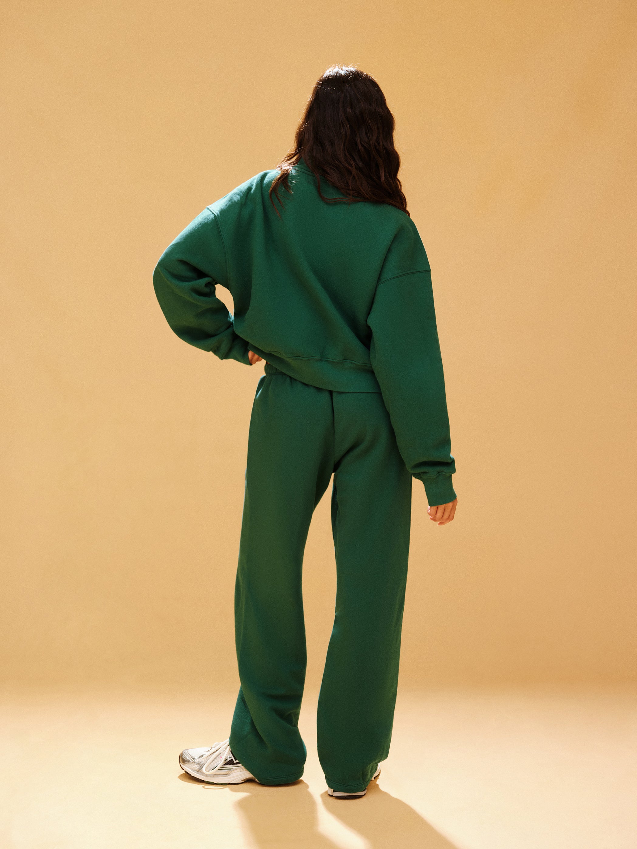 Midweight Sweats Staple Straight Leg Sweatpants - Lawn - Image 3