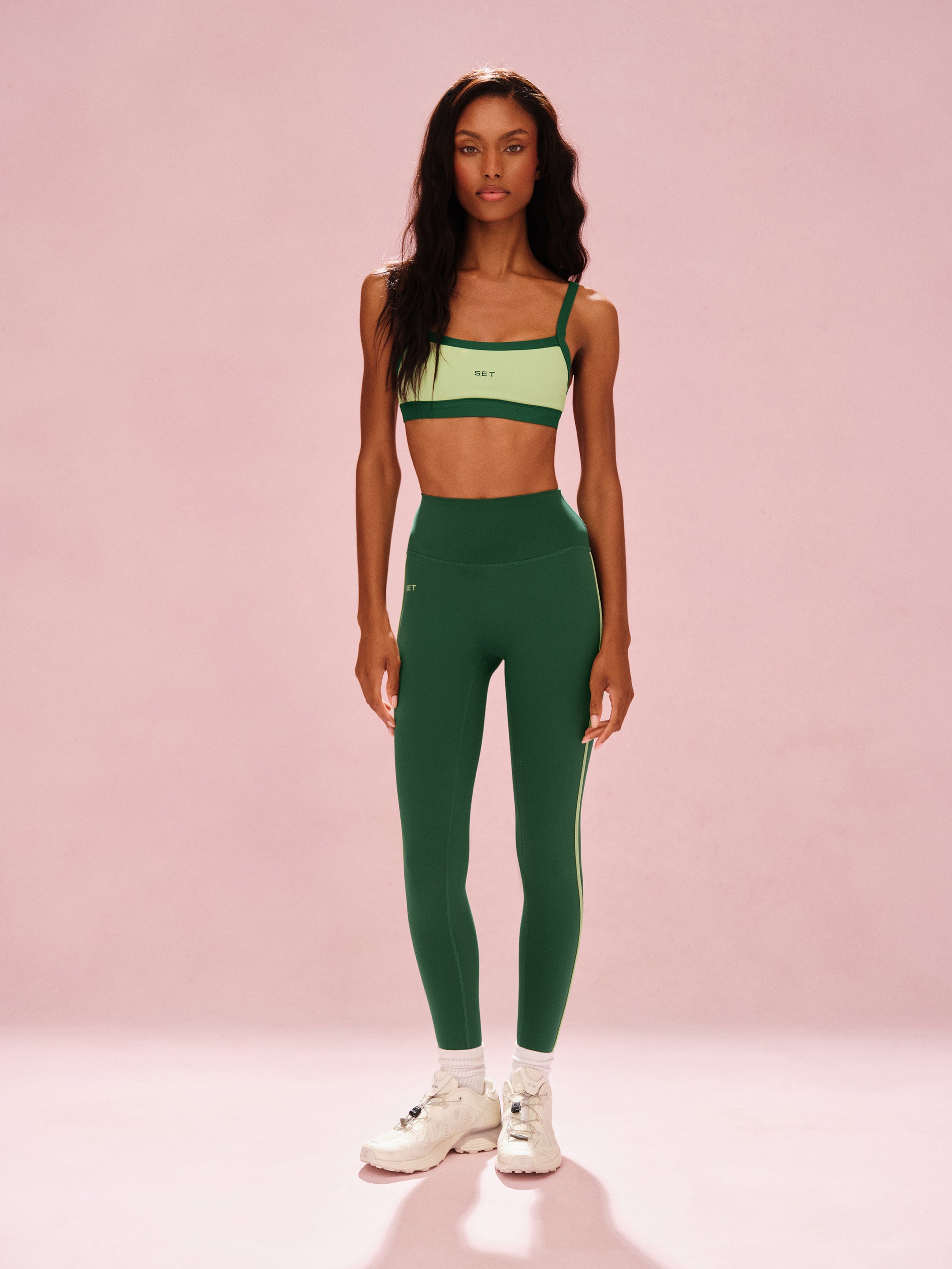 Alternative view of Sportbody Sporty Stripe Leggings - Lawn
