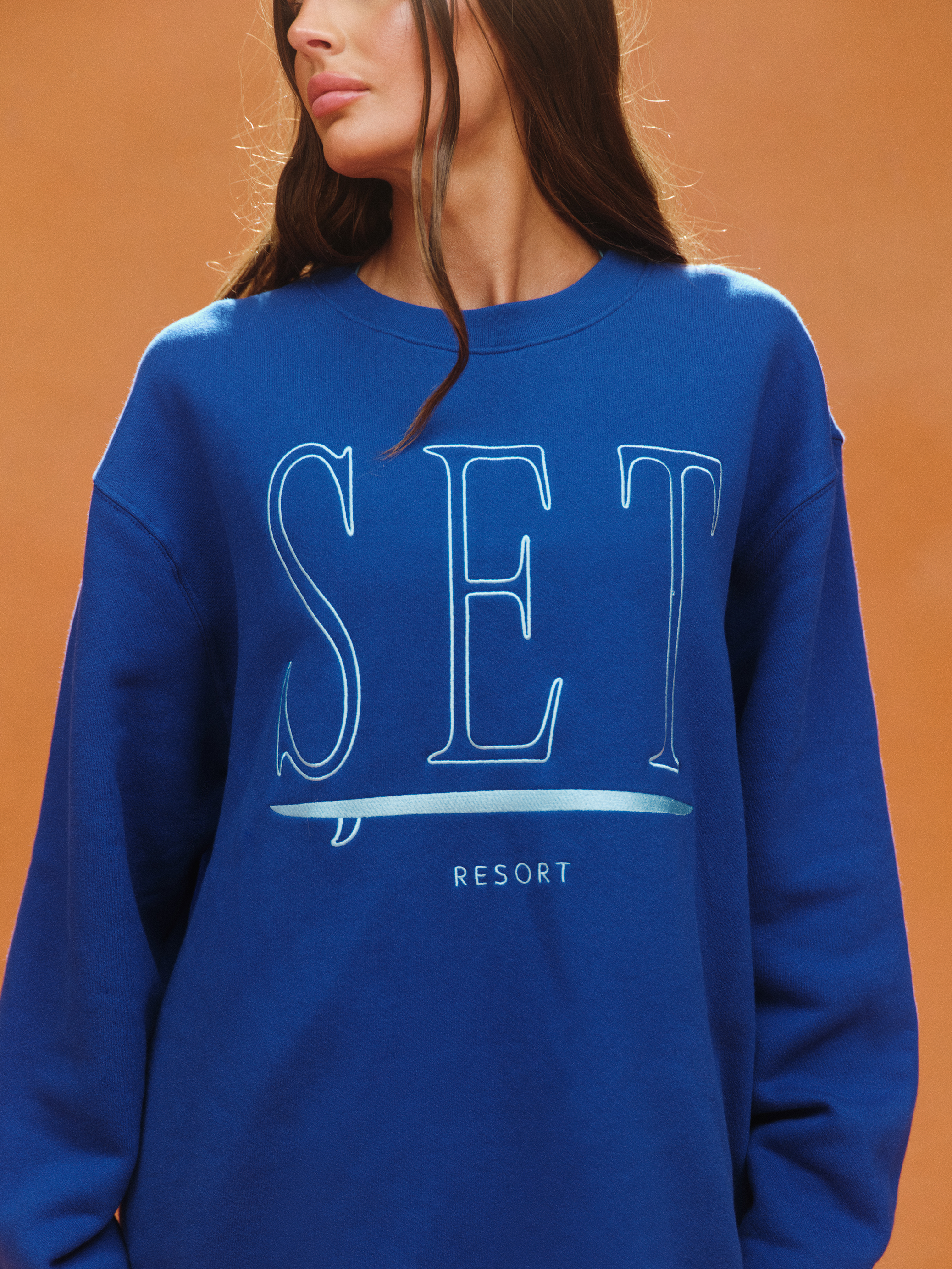 Midweight Sweats Staple Set Resort Crewneck - Maui - Image 4