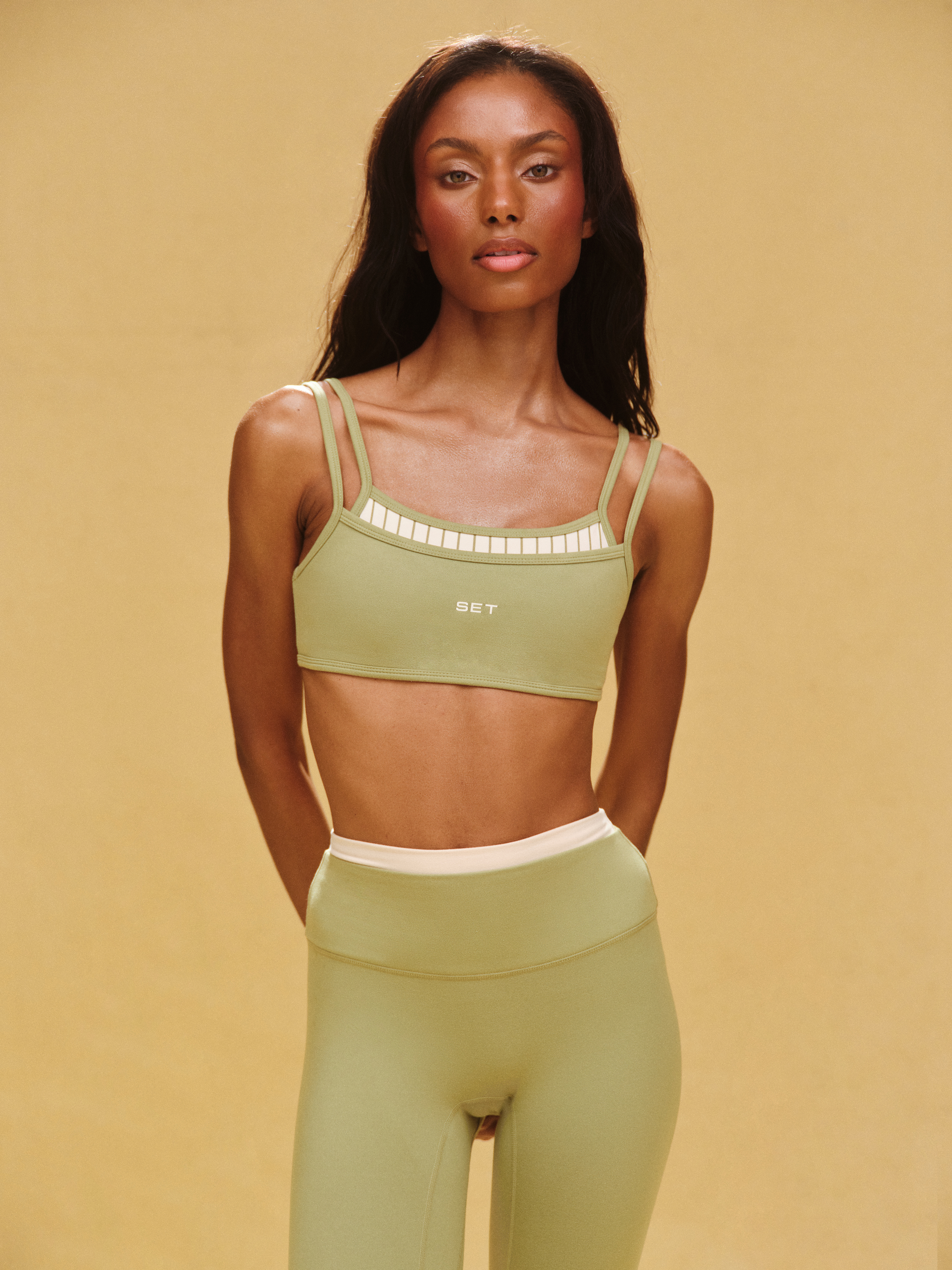 Formcloud Cloud Stripe Training Bra - PiÑA