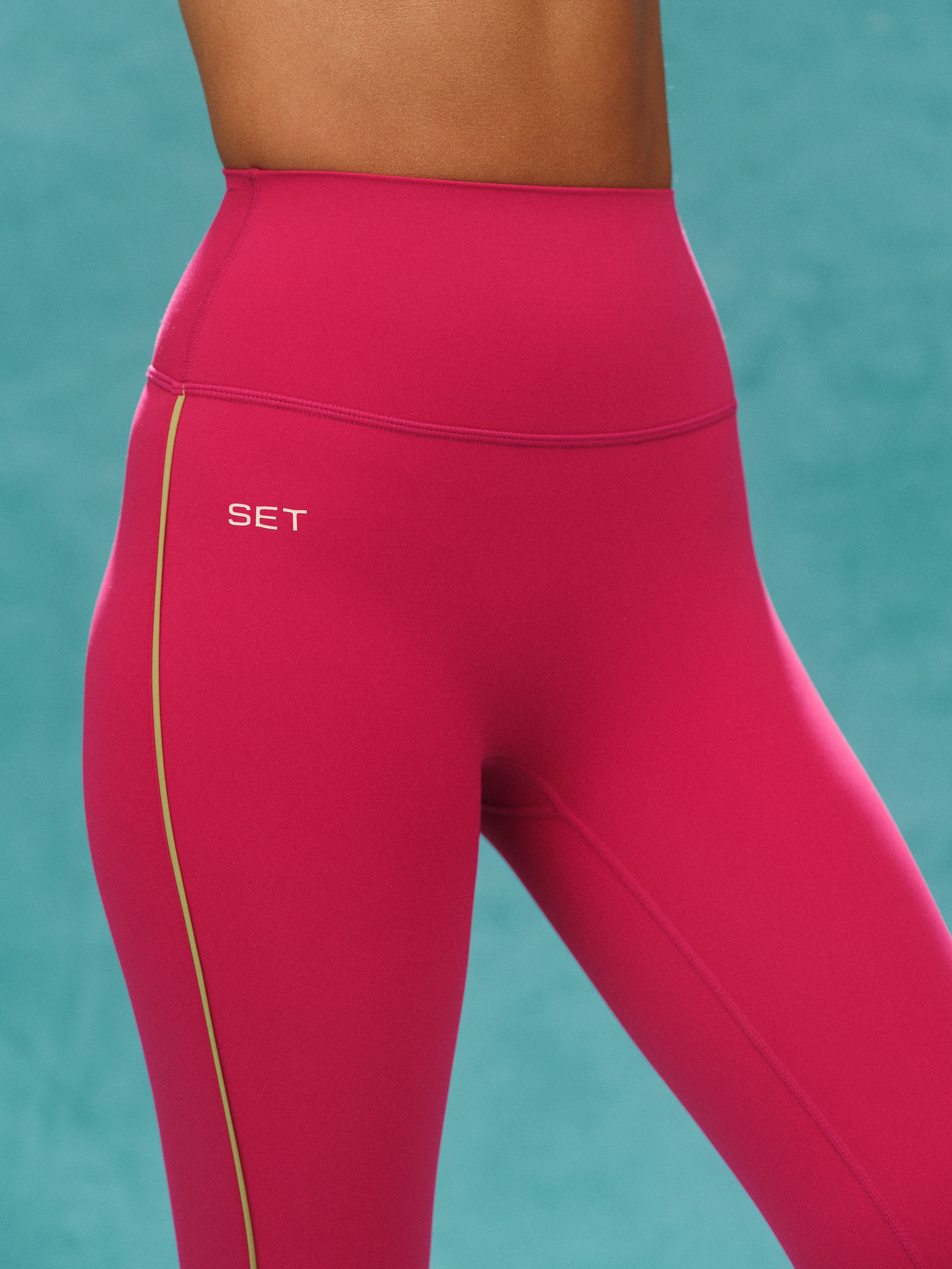 Breathe 1.0 Pipe Leggings - Hibiscus - Image 4