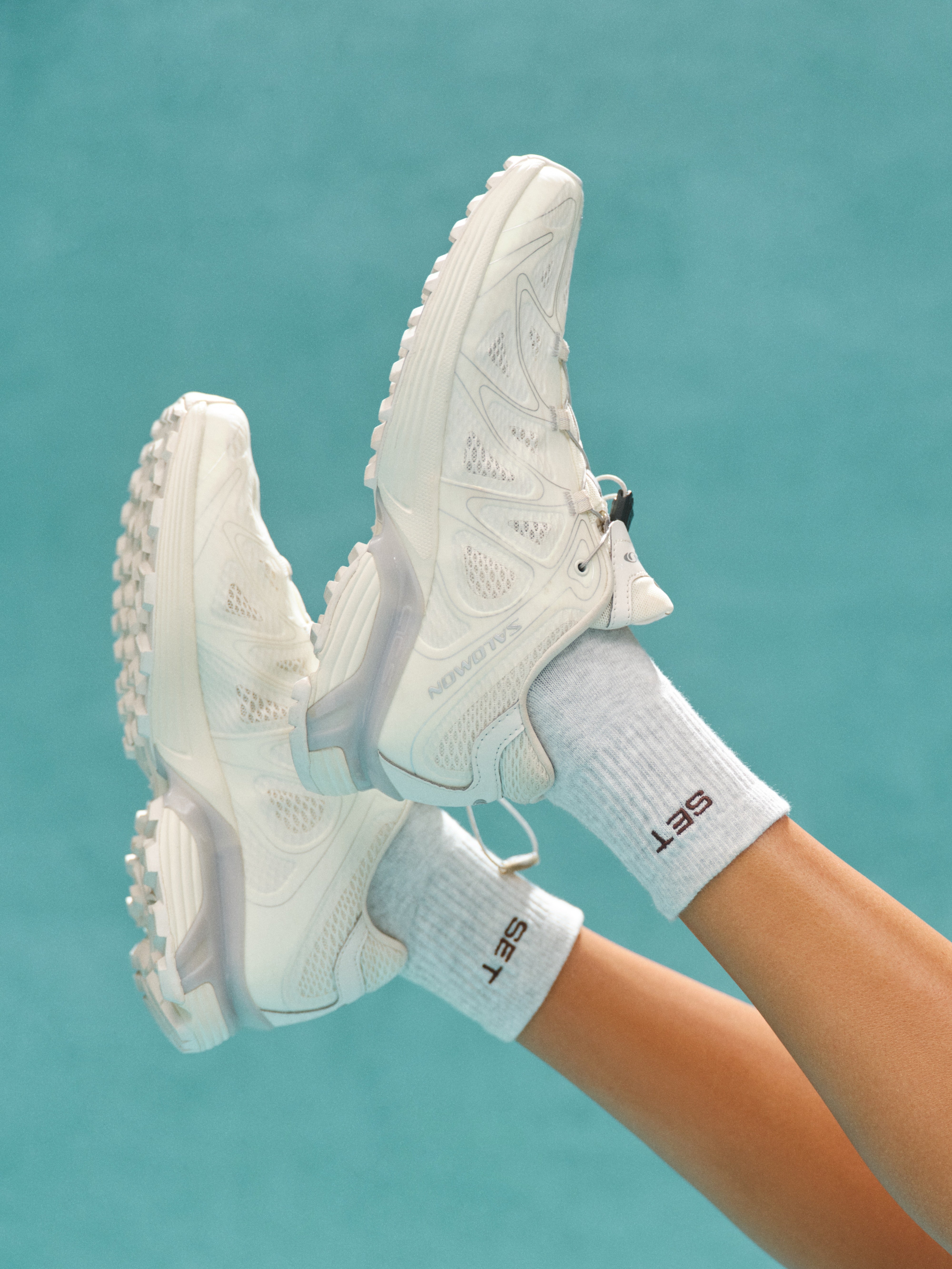 Alternative view of Set Shorty Socks - Shoreline