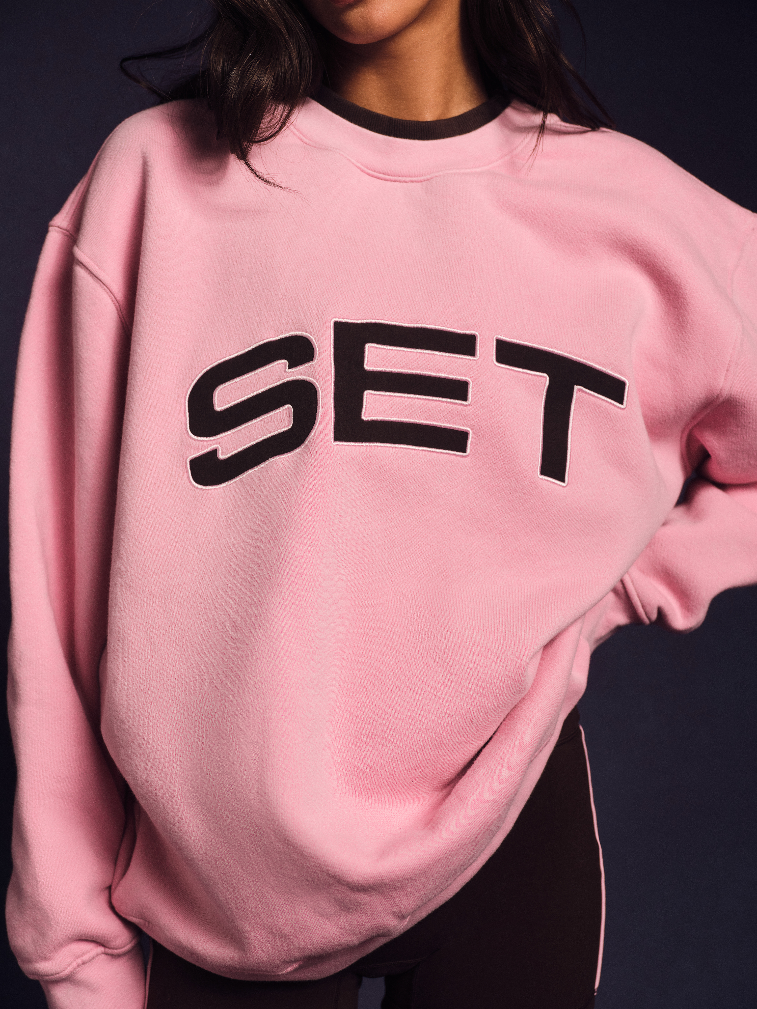 Midweight Sweats Staple Set Layered Crewneck - Swirl - Image 4