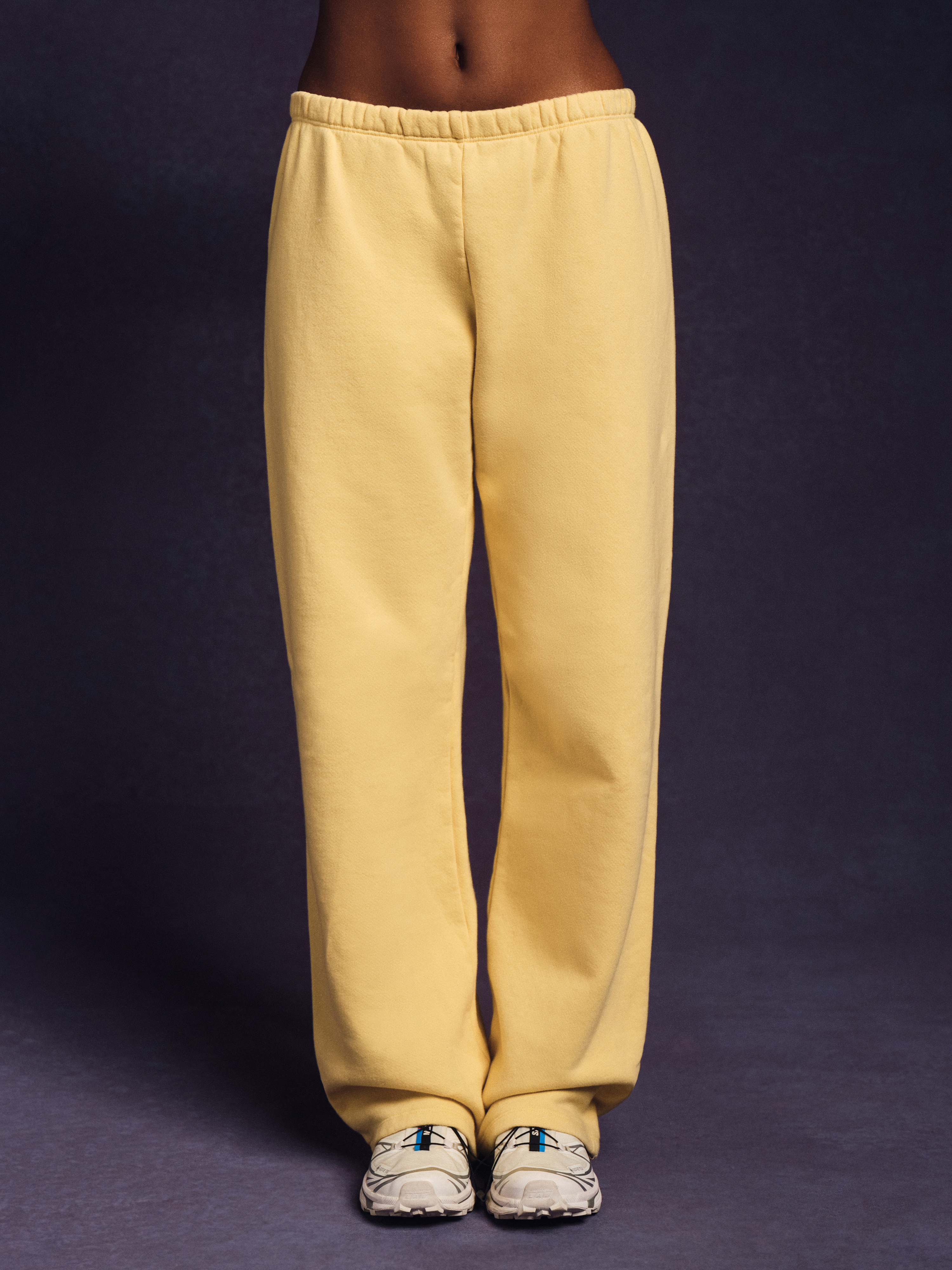 Midweight Sweats Staple Straight Leg Sweatpants - Taffy - Image 3