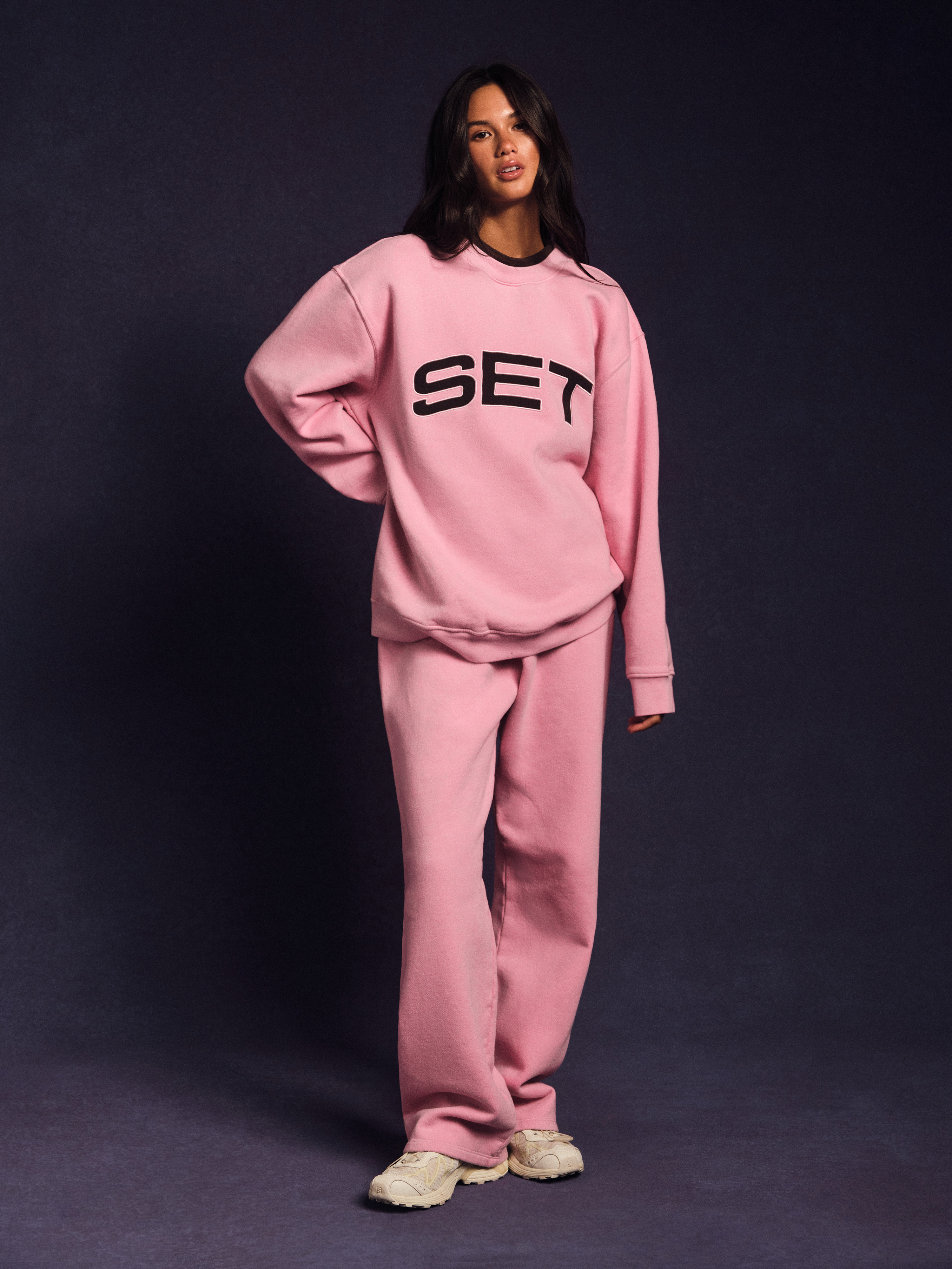 Midweight Sweats Staple Straight Leg Sweatpants - Swirl