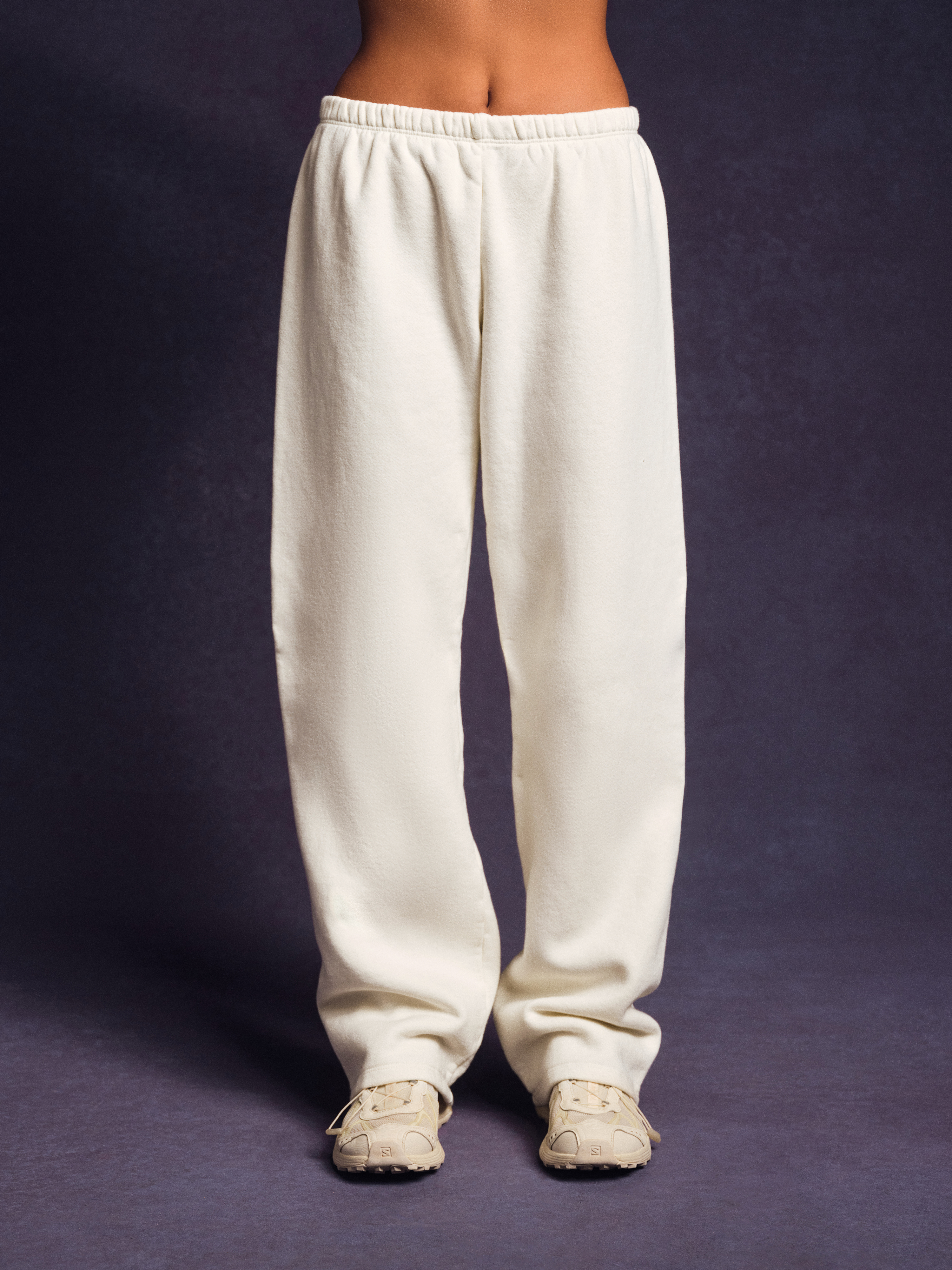 Midweight Sweats Staple Straight Leg Sweatpants - Icing - Image 3