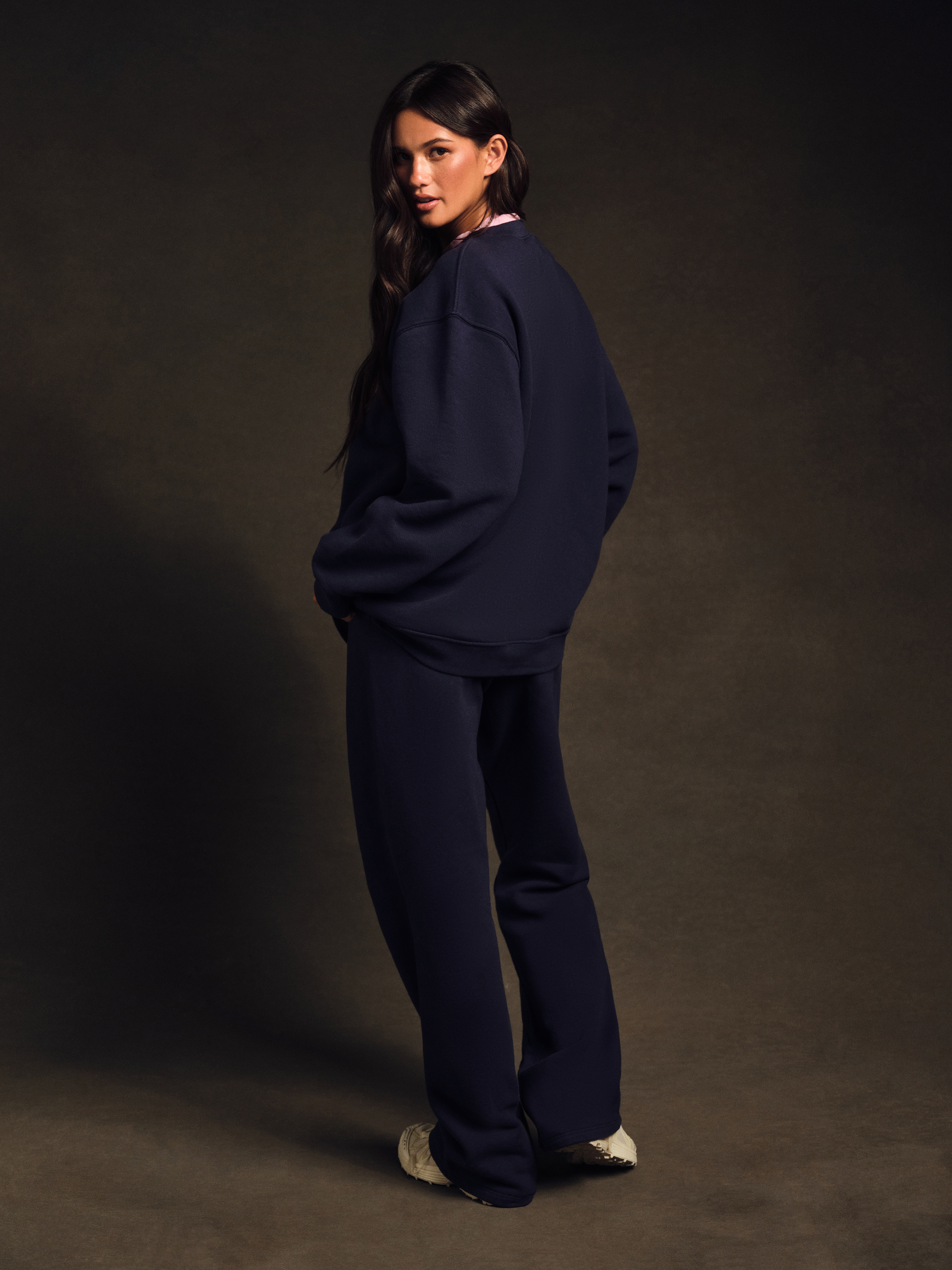 Alternative view of Midweight Sweats Staple Straight Leg Sweatpants - Confetti
