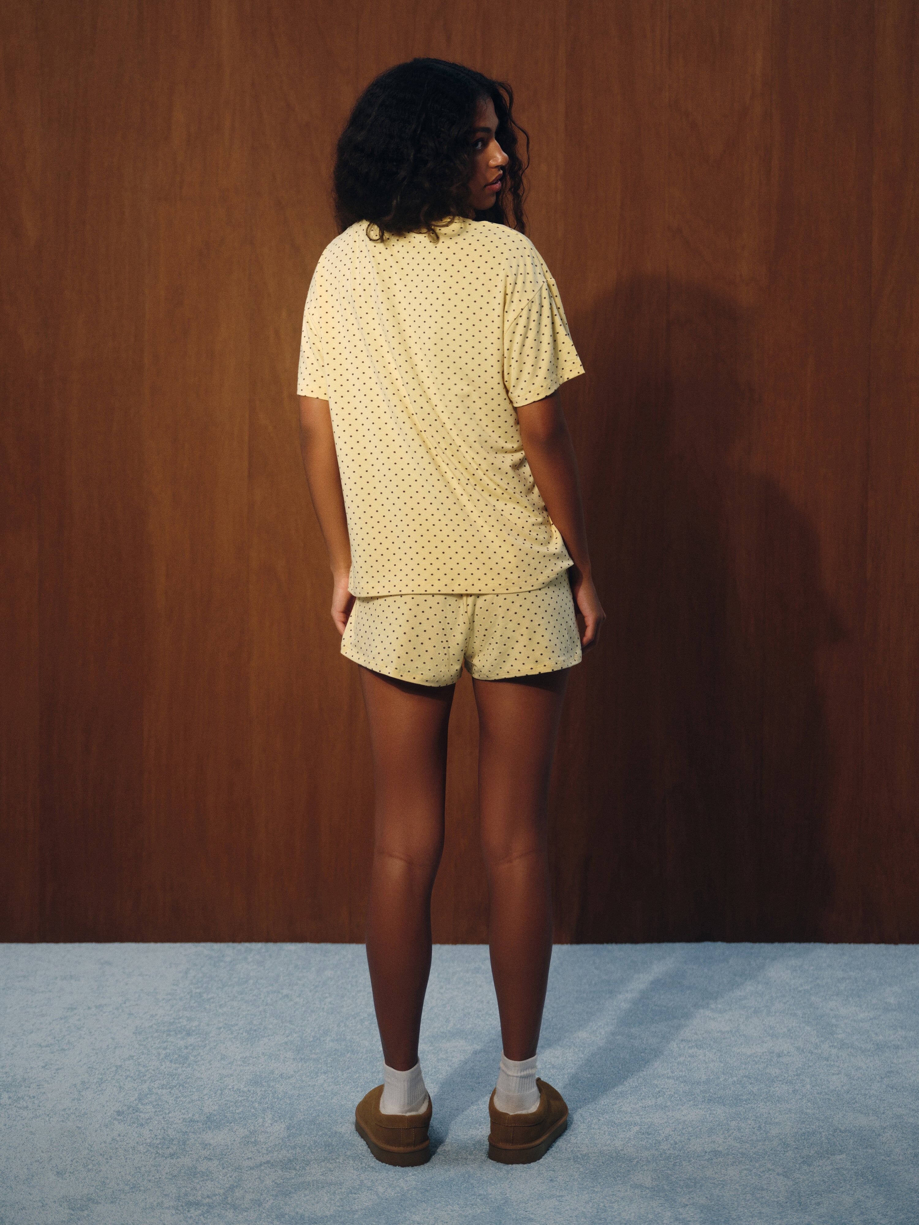 Sleep Jersey Comfort Polka Dot Boxer Shorts - Sparkler - Image 3