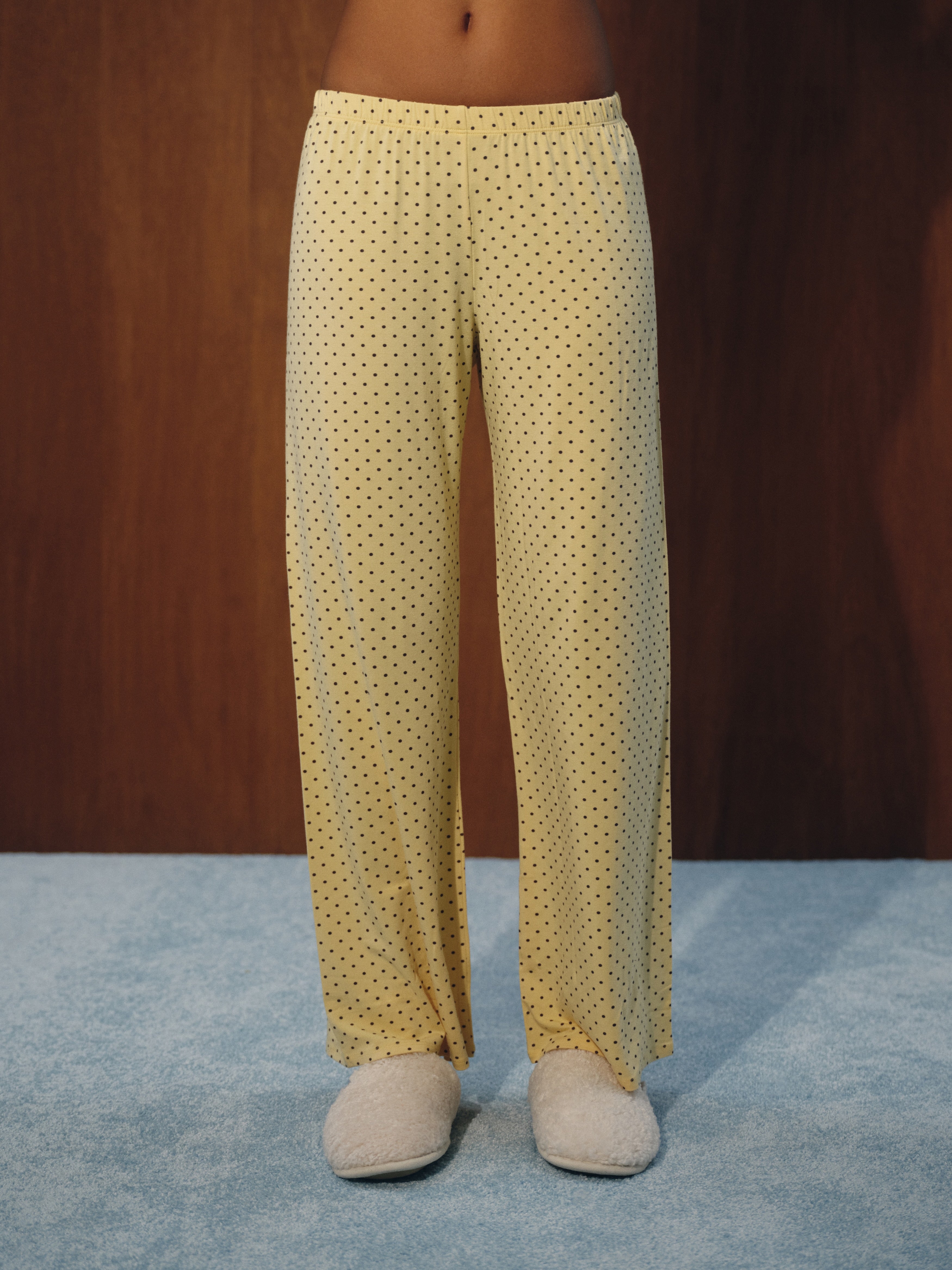Alternative view of Sleep Jersey Comfort Polka Dot Sleep Pants - Sparkler