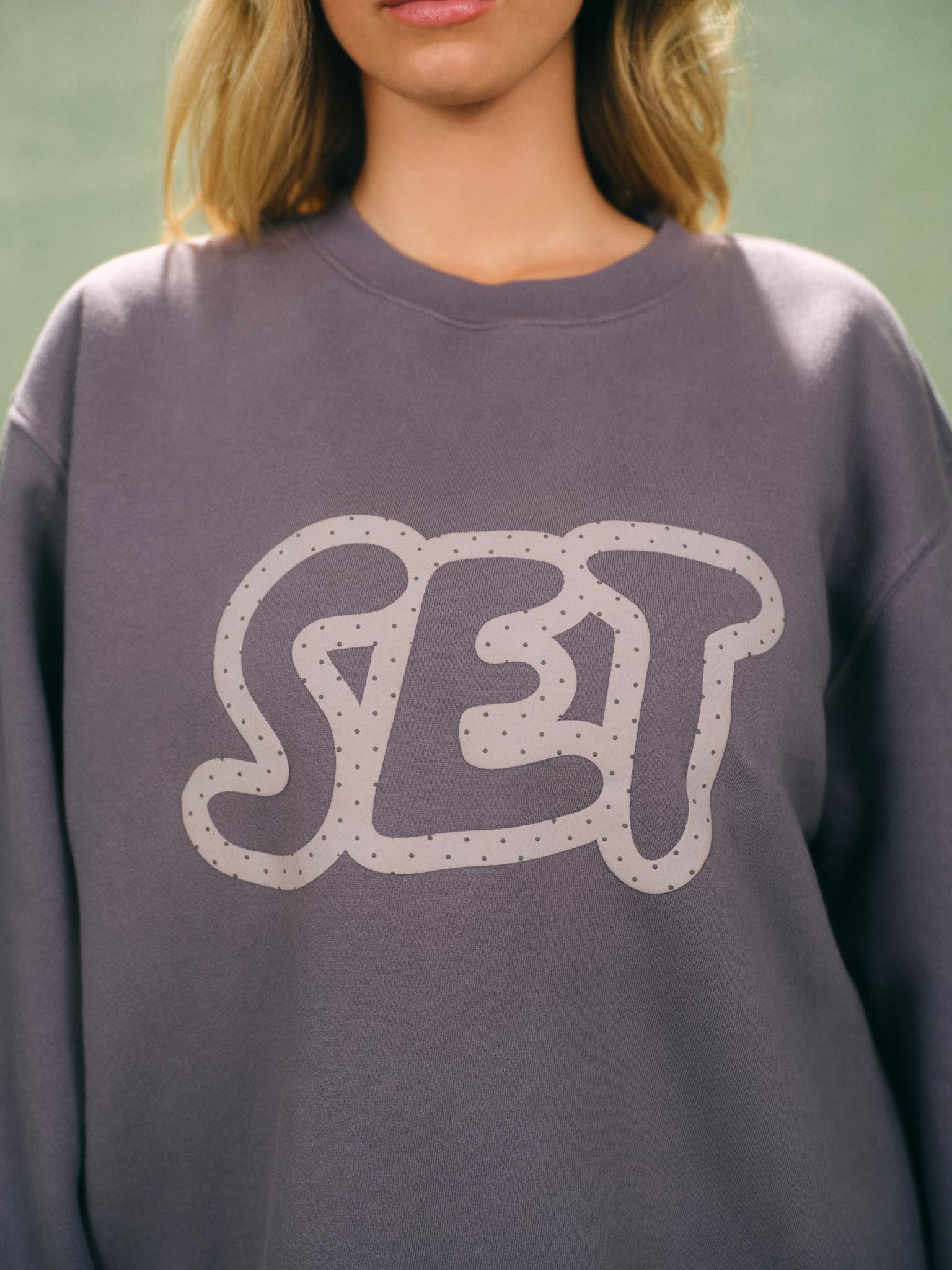 Midweight Sweats Staple Polka Dot Set Crewneck - Dot - Image 6