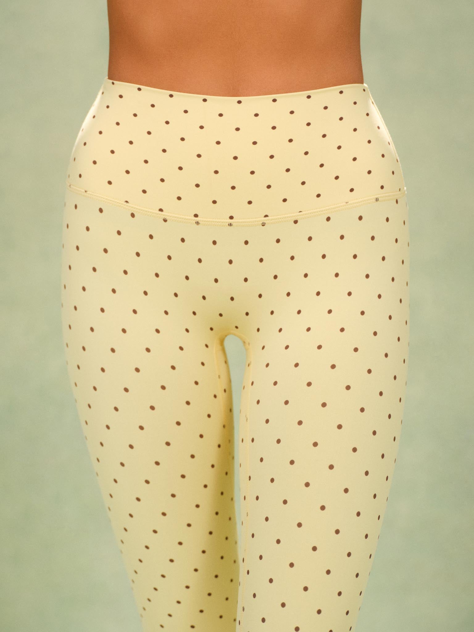 Aeraline Breathe Polka Dot High-Rise Leggings - Freckle - Image 4