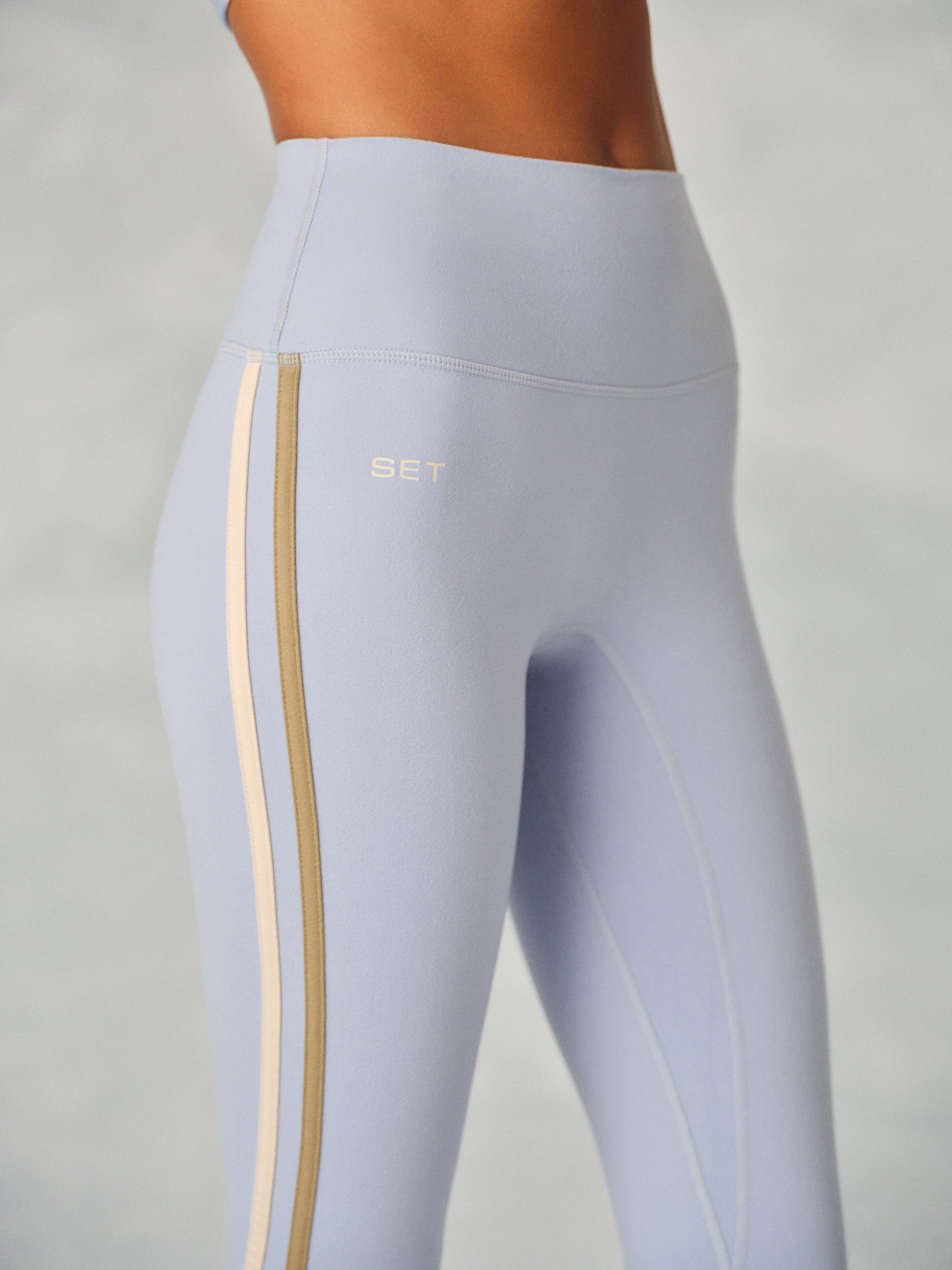 Formcloud Cloud Duo Stripe Leggings - Palmetto - Image 5
