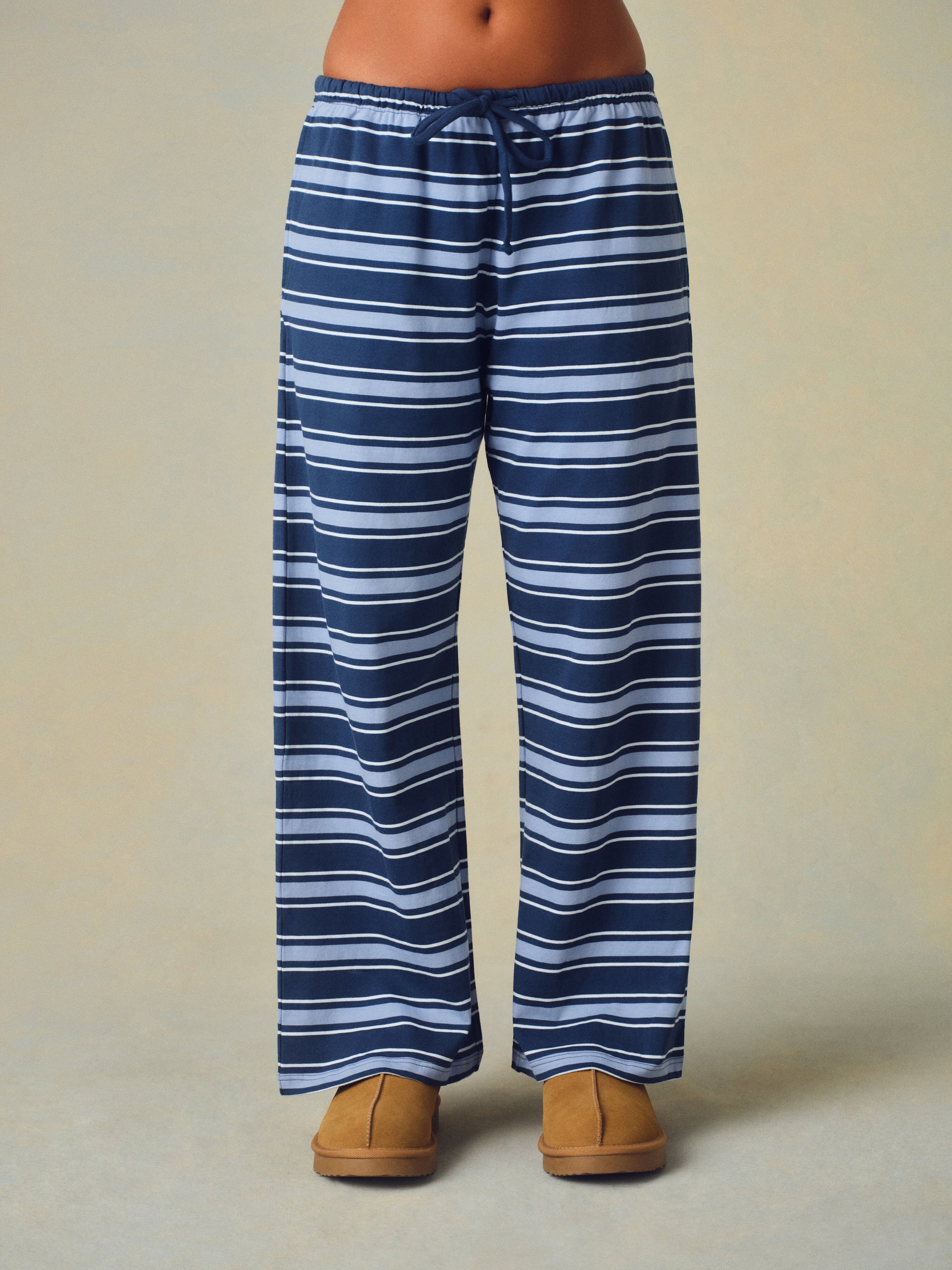 Alternative view of Heavy Cotton Easy Stripe Pants - Hammock