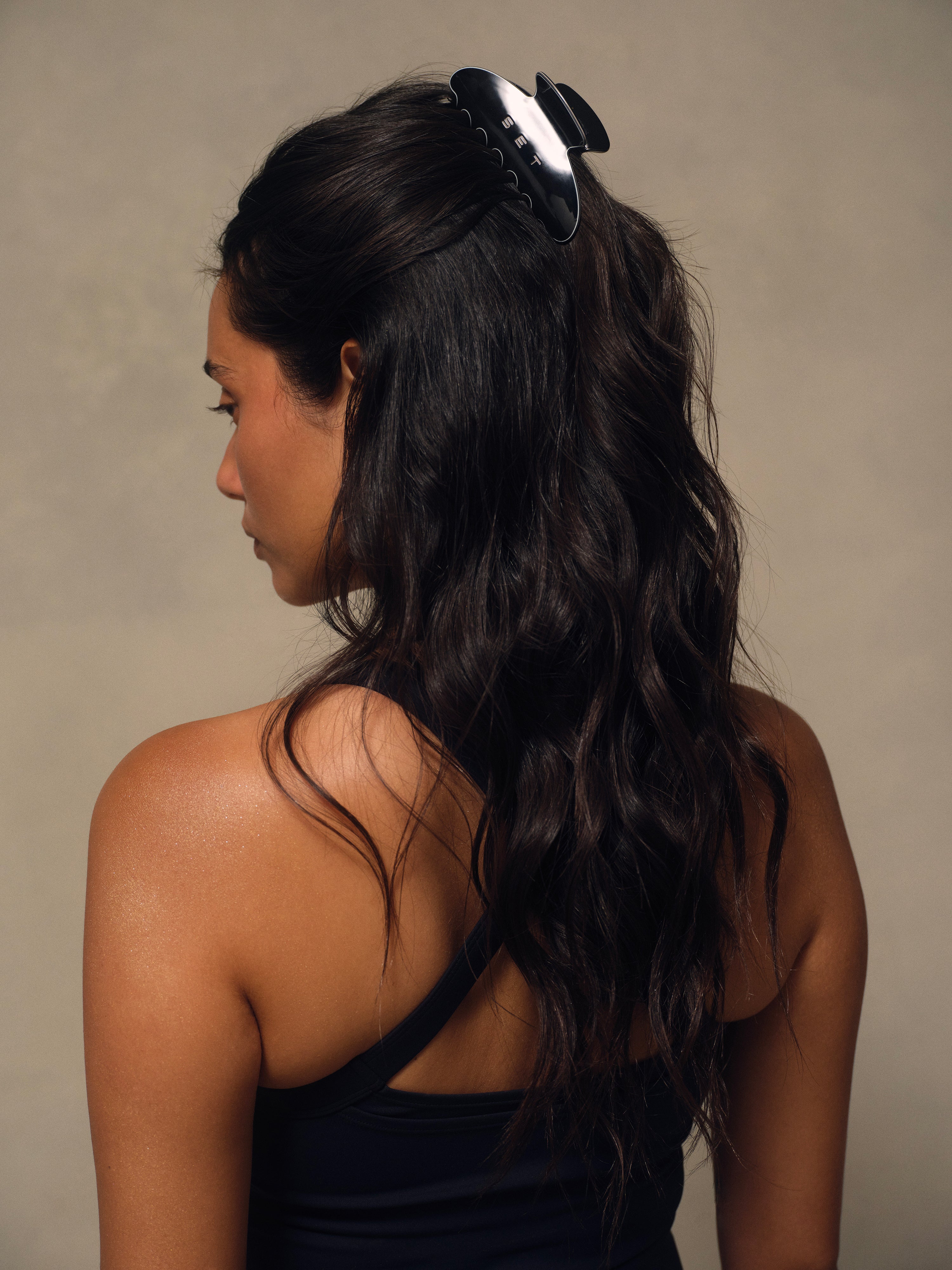 Alternative view of Set Claw Clip - Onyx