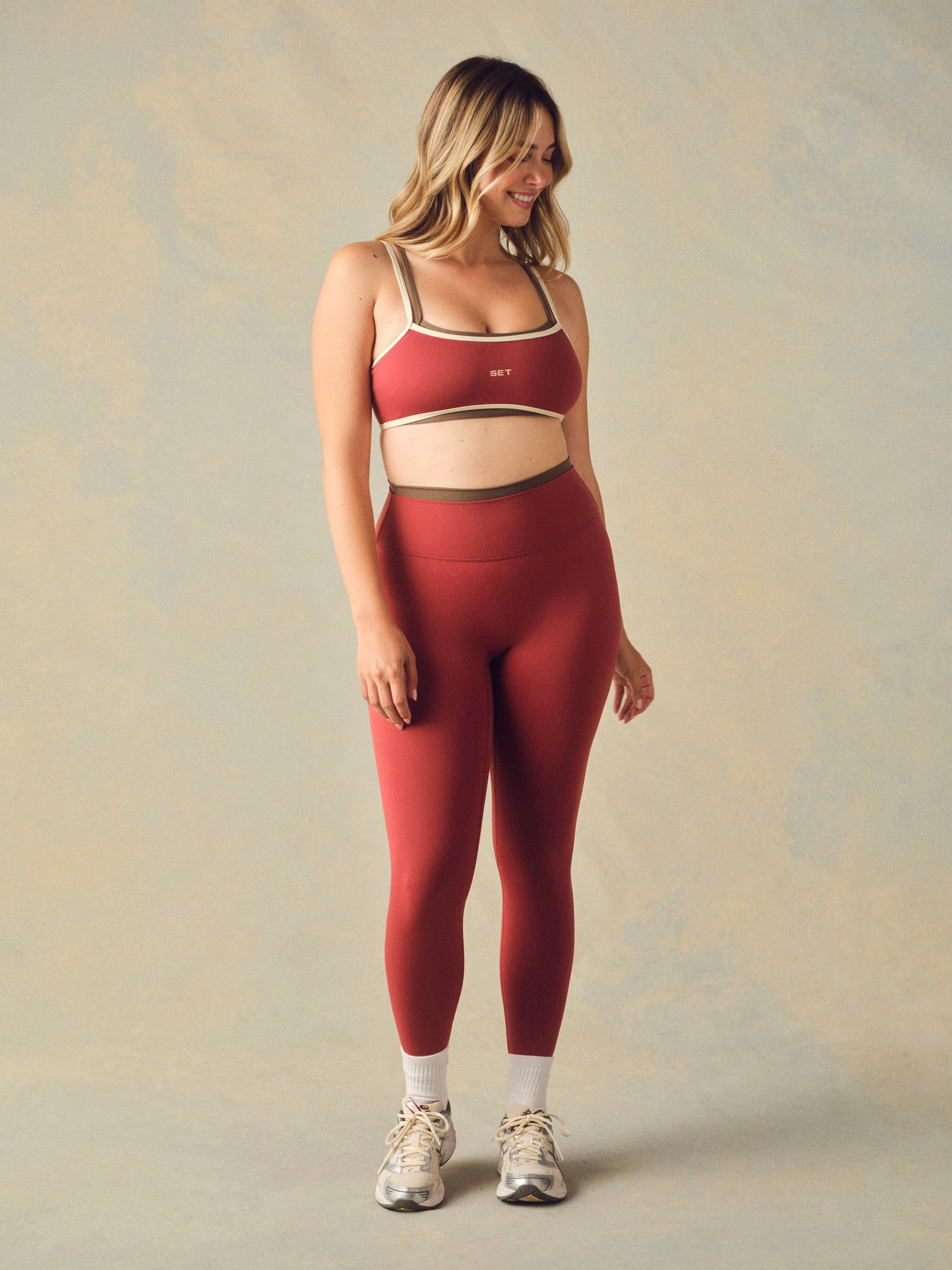 Sportbody Sporty Strap Bra - Sweet Tea - Image 4