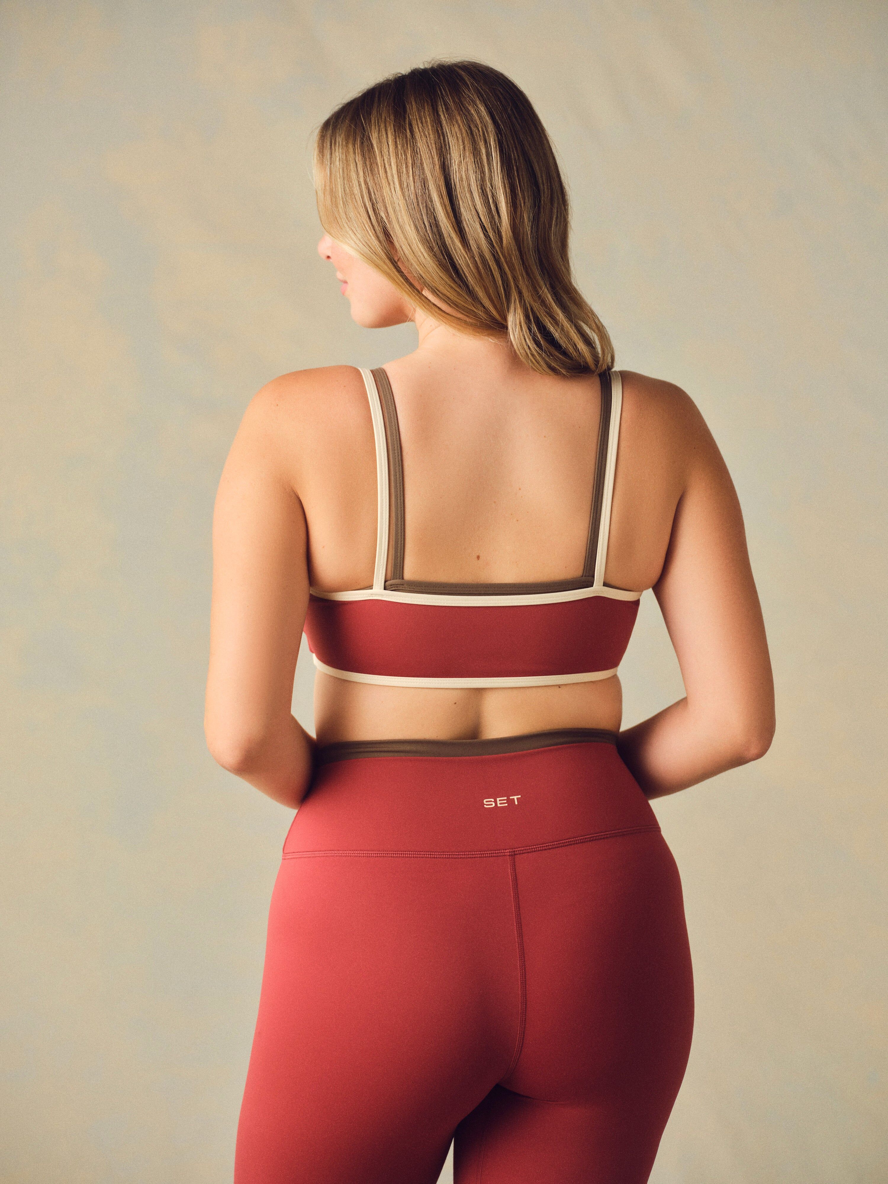 Sportbody Sporty Strap Bra - Sweet Tea - Image 3