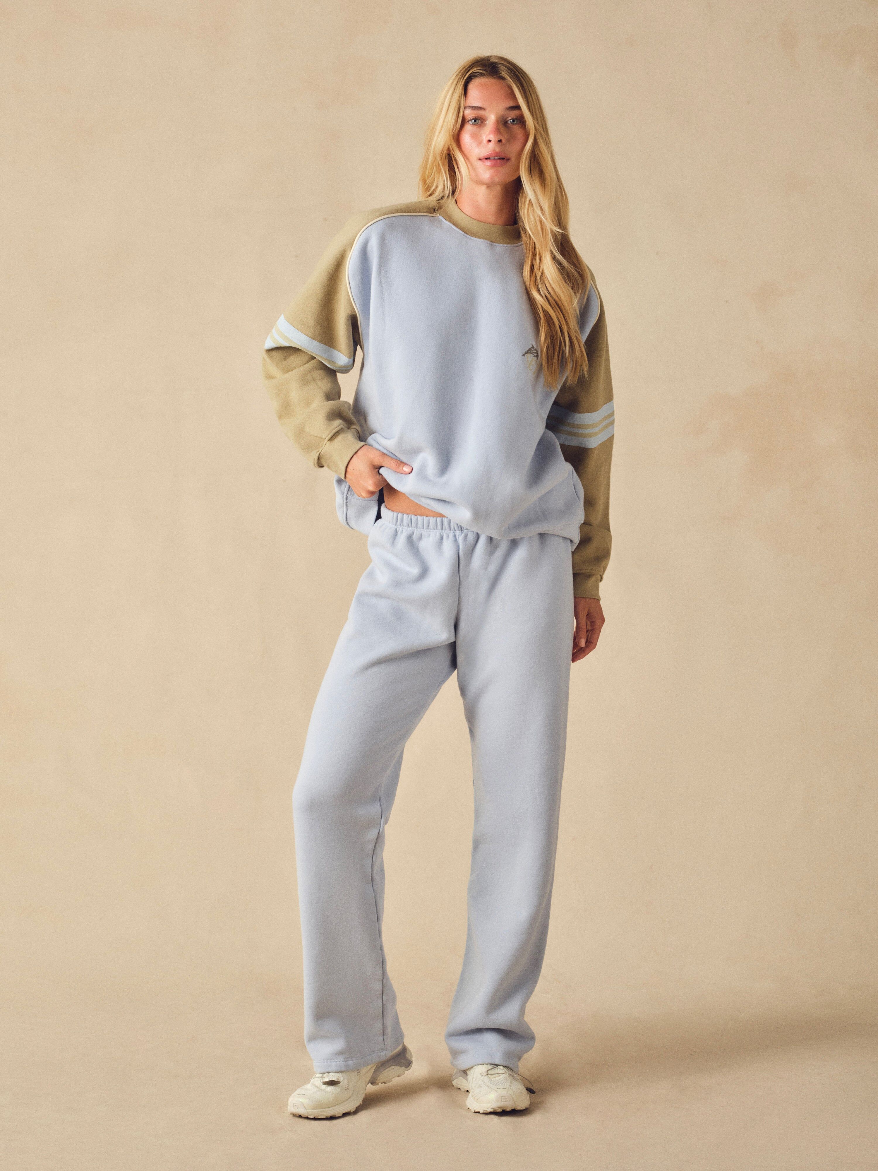 Midweight Sweats Staple Straight Leg Sweatpants - Palmetto