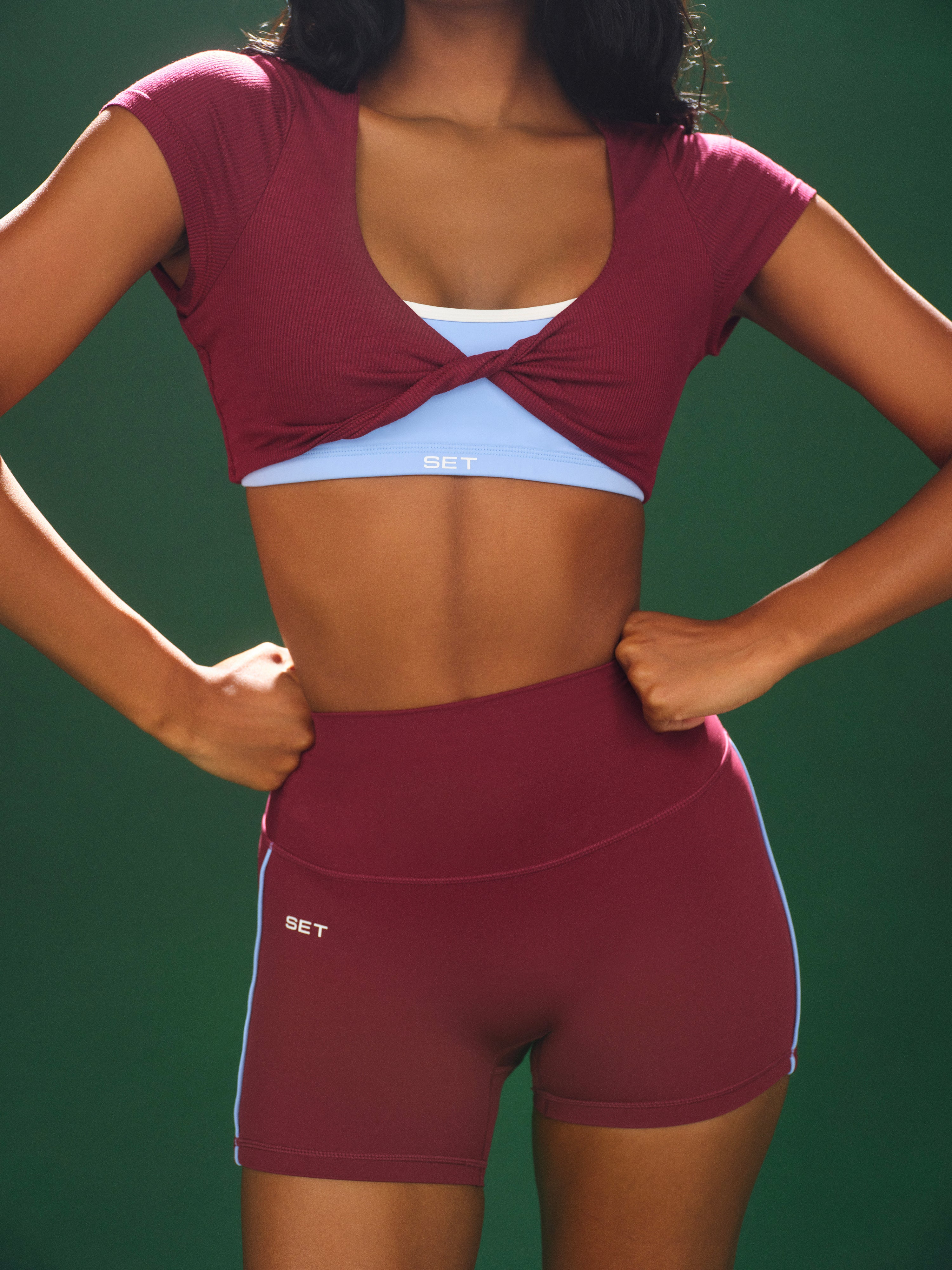 Alternative view of Aeraline Breathe Cap Sleeve Under Bra - Coaster