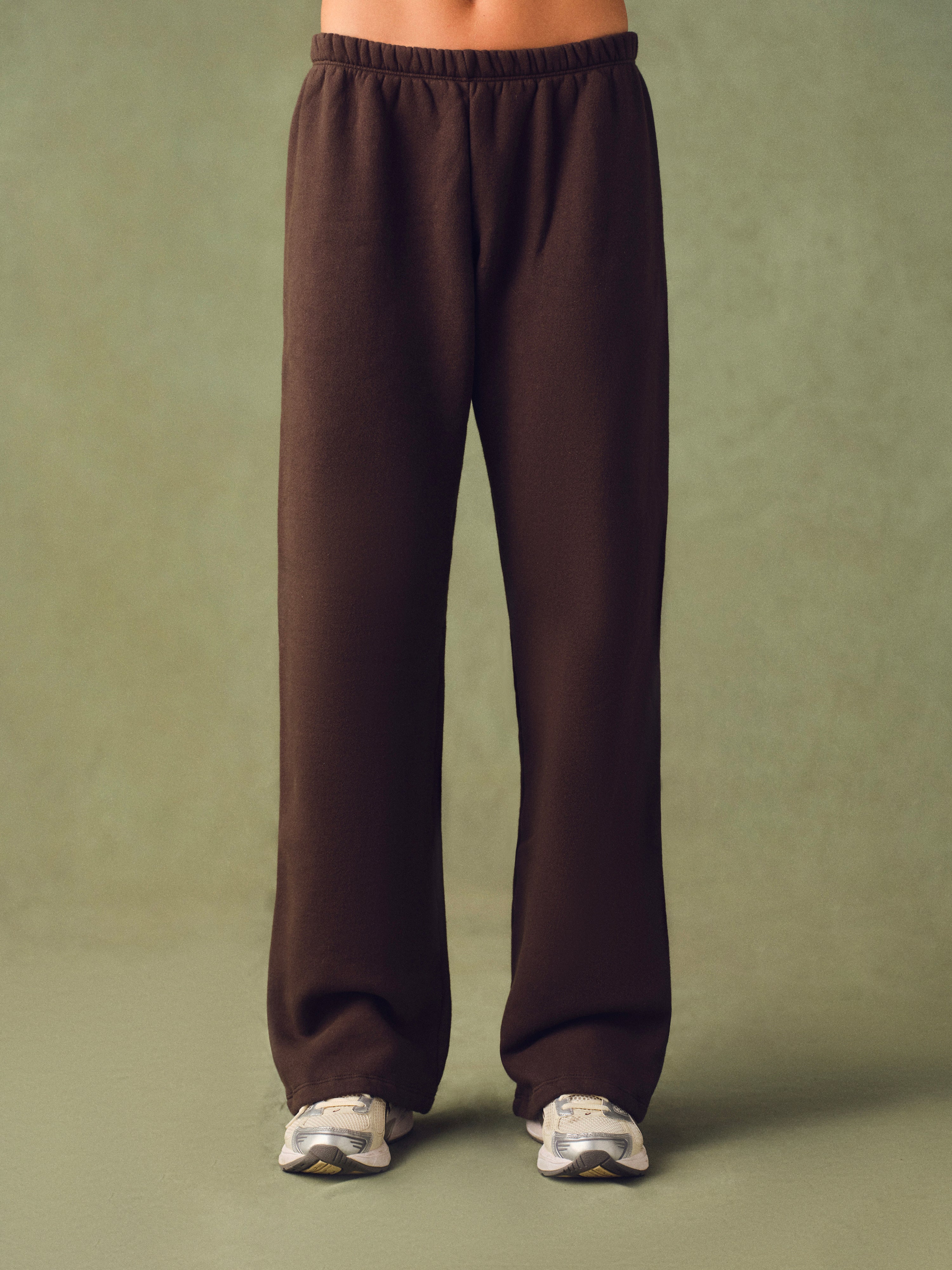 Alternative view of Midweight Sweats Staple Straight Leg Sweatpants - Driftwood