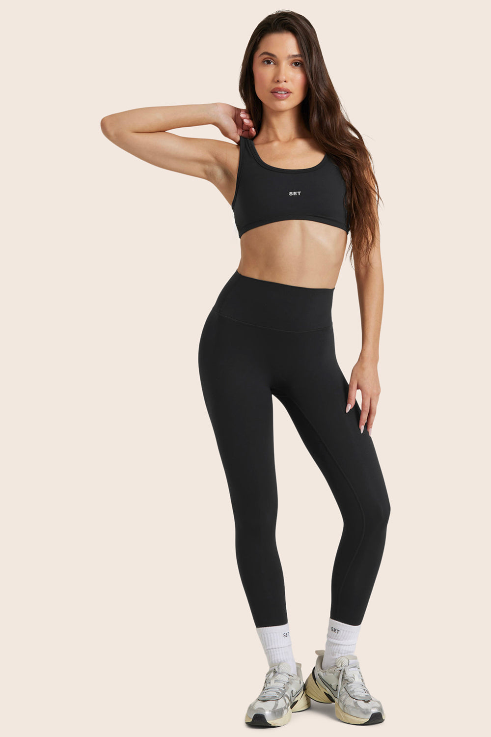 Alternative view of Breathe 1.0 High-Rise Leggings (Old) - Onyx