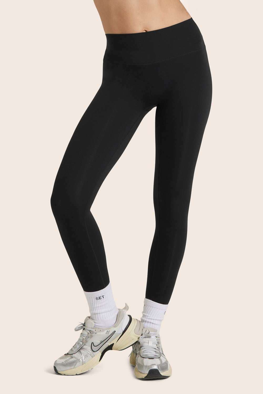 Breathe 1.0 Mid-Rise Leggings - Onyx
